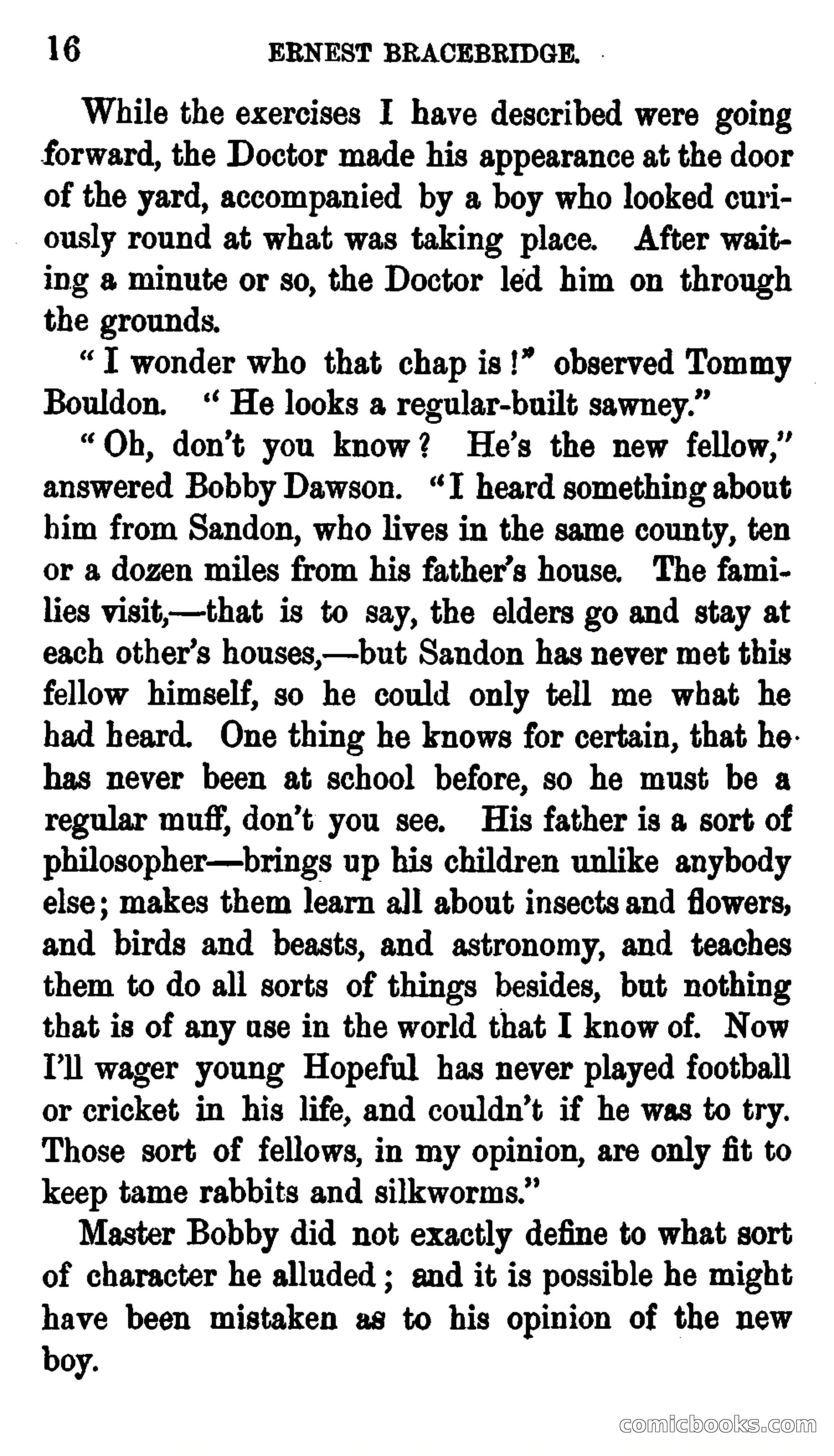 Ernest Bracebridge; or, Schoolboy Days — page 14 of 382