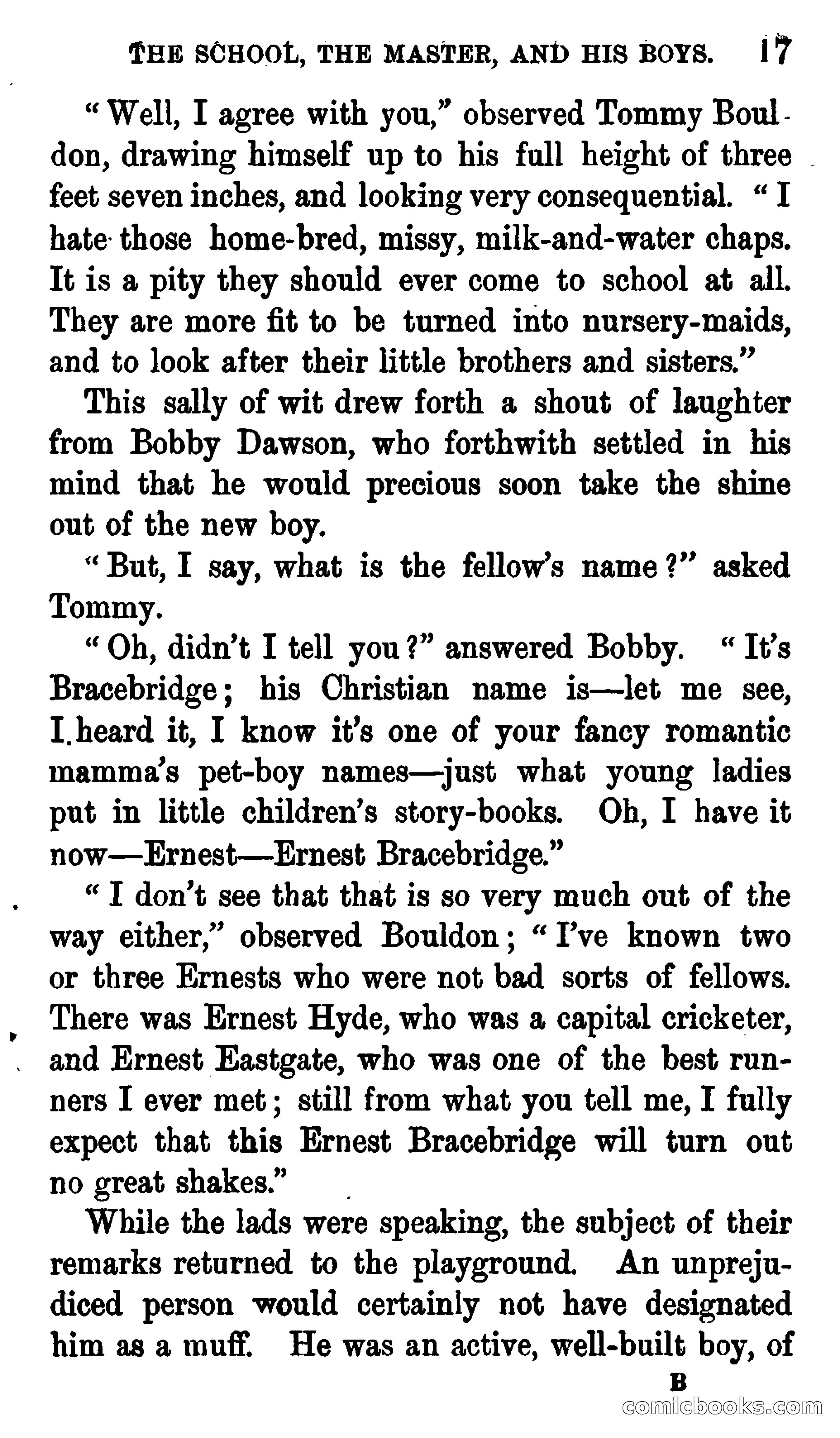 Ernest Bracebridge; or, Schoolboy Days — page 15 of 382