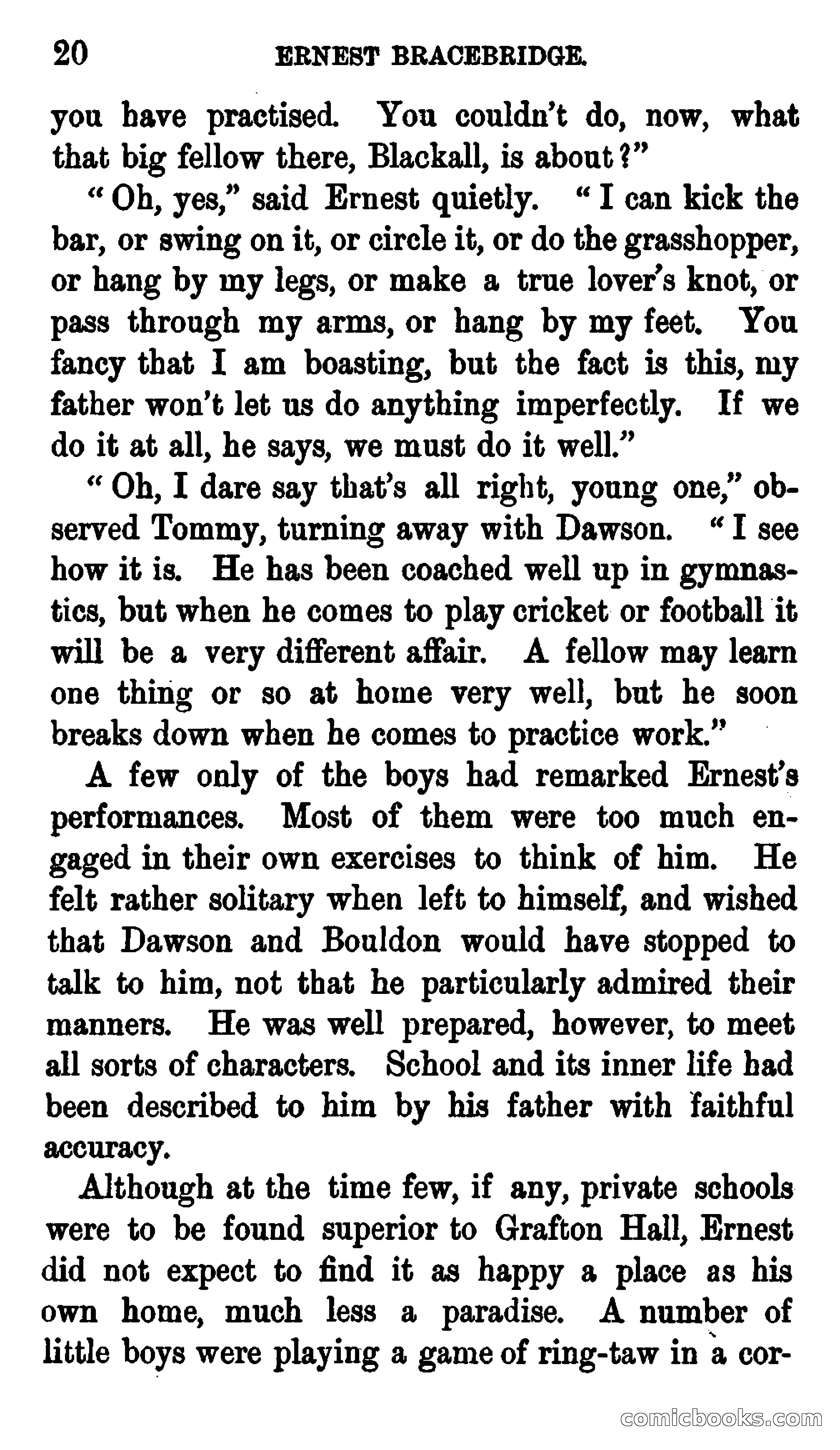 Ernest Bracebridge; or, Schoolboy Days — page 18 of 382