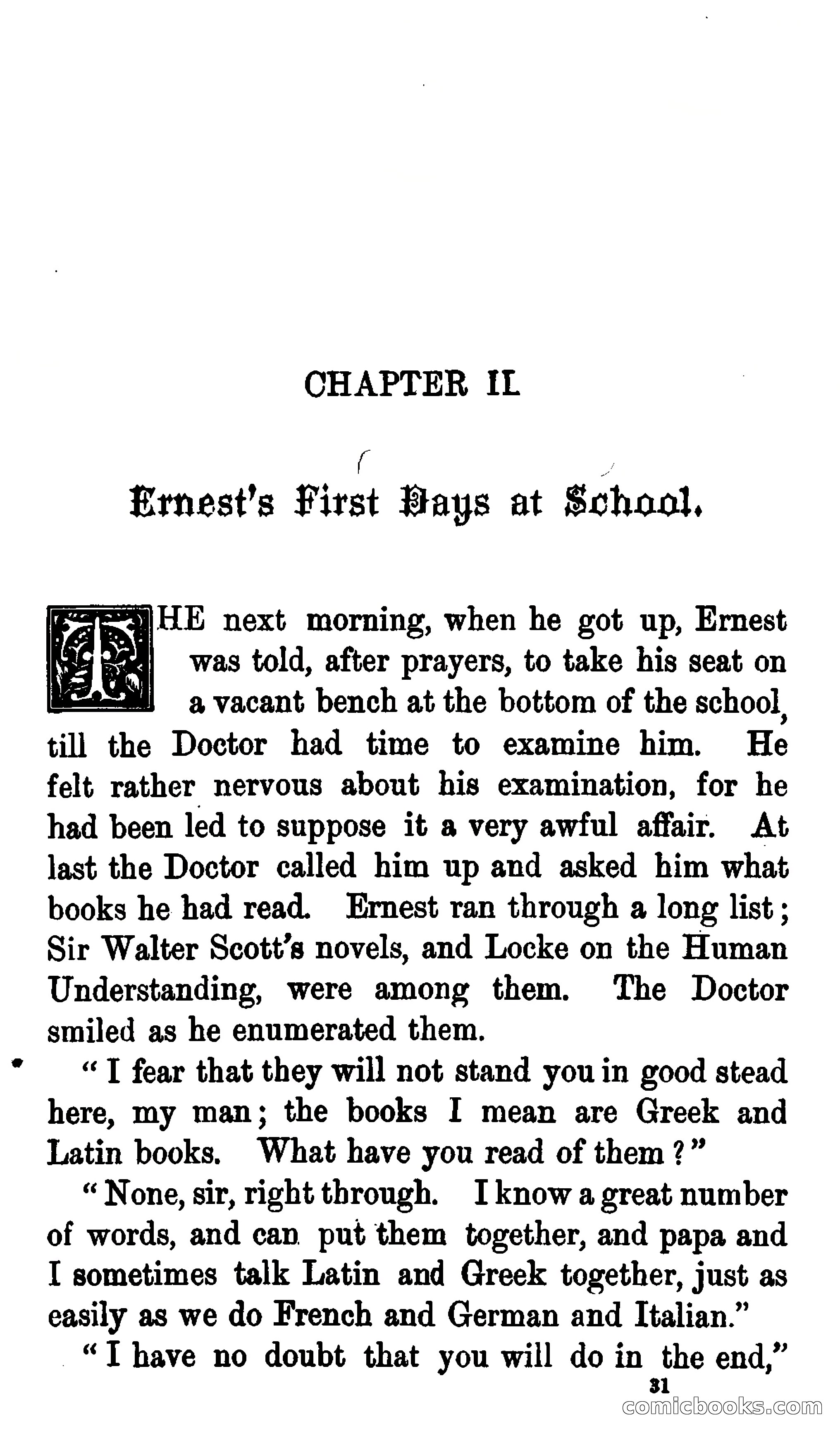 Ernest Bracebridge; or, Schoolboy Days — page 29 of 382
