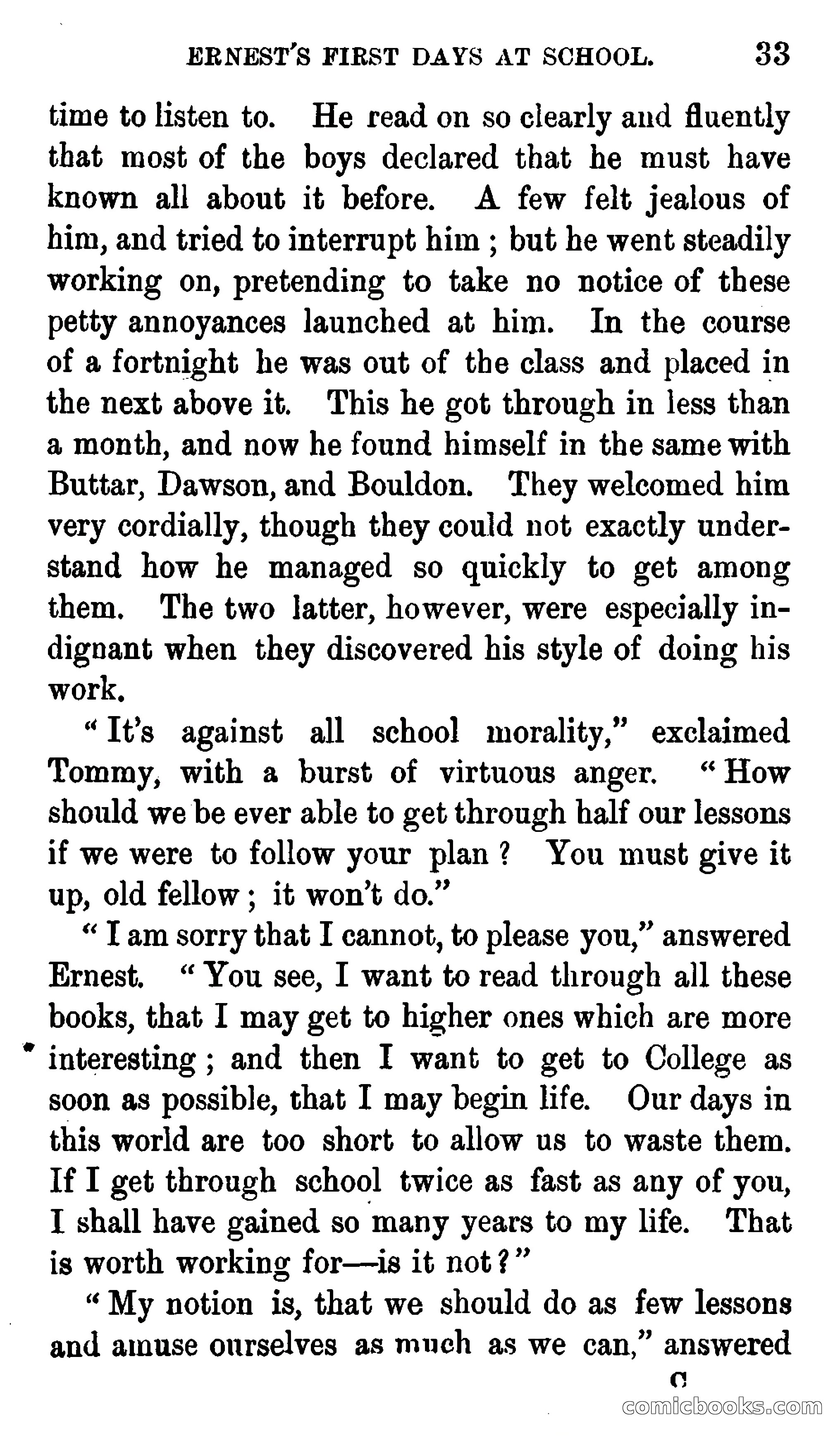 Ernest Bracebridge; or, Schoolboy Days — page 31 of 382