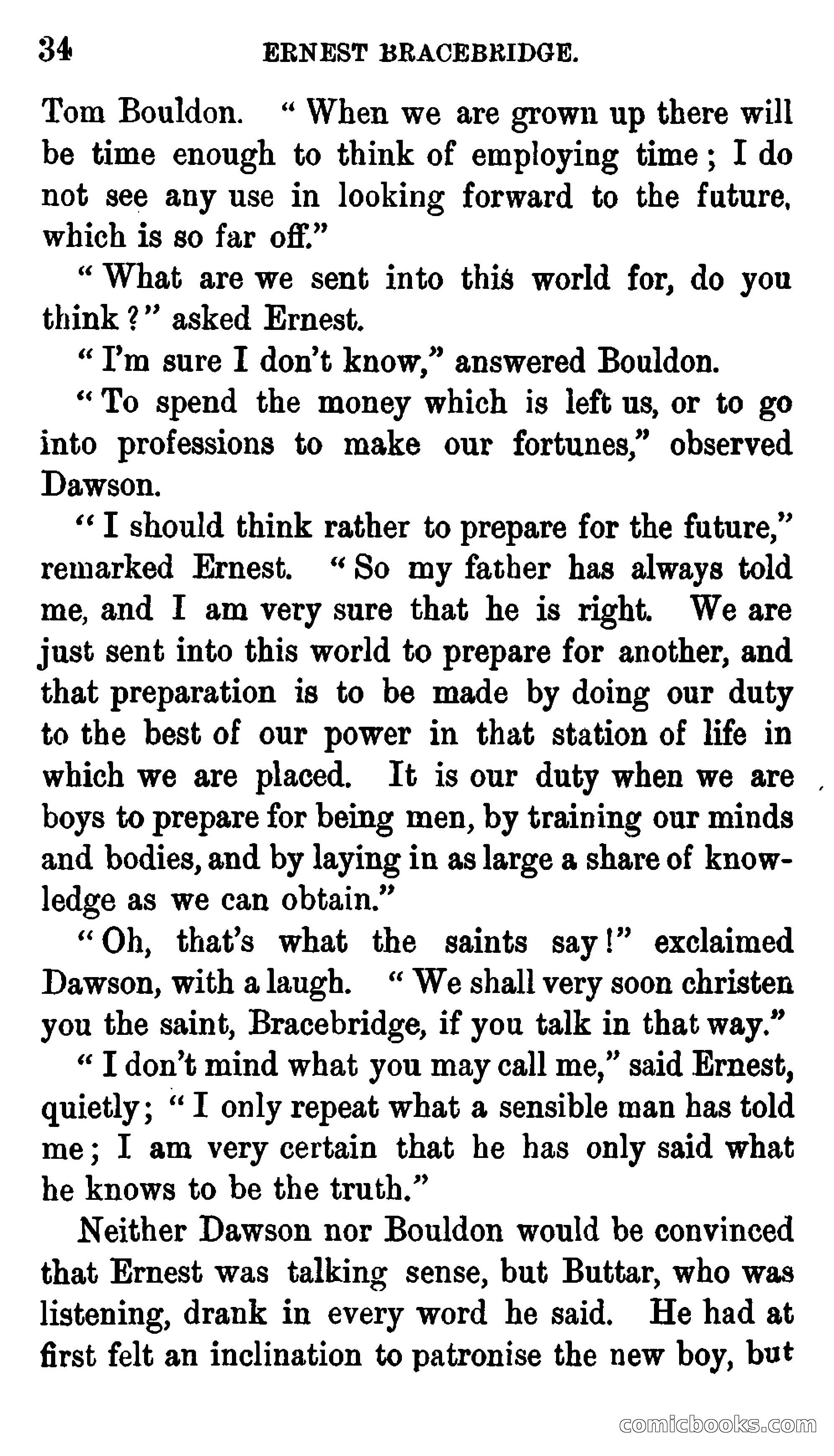 Ernest Bracebridge; or, Schoolboy Days — page 32 of 382