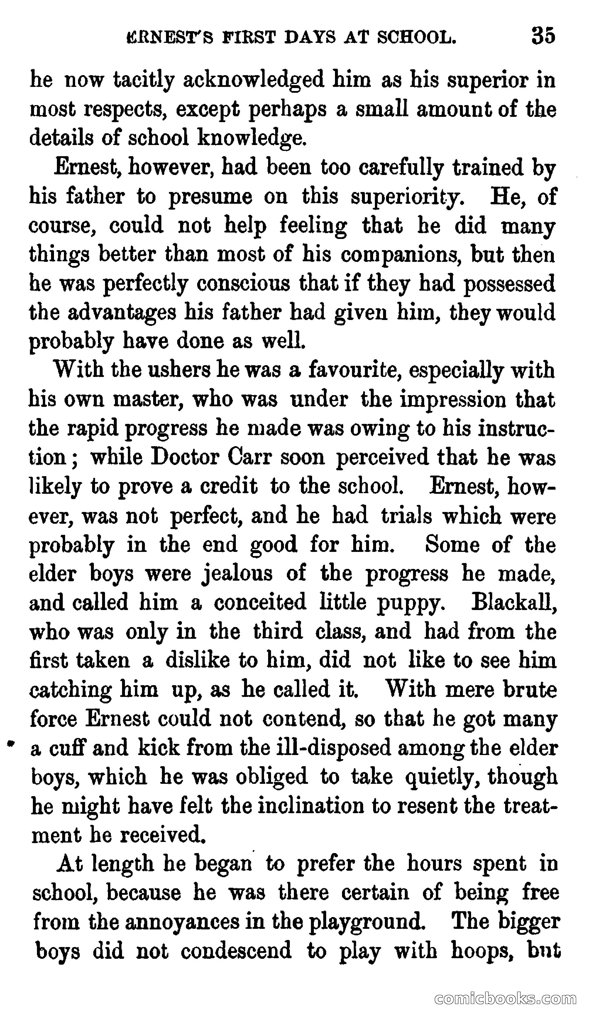 Ernest Bracebridge; or, Schoolboy Days — page 33 of 382