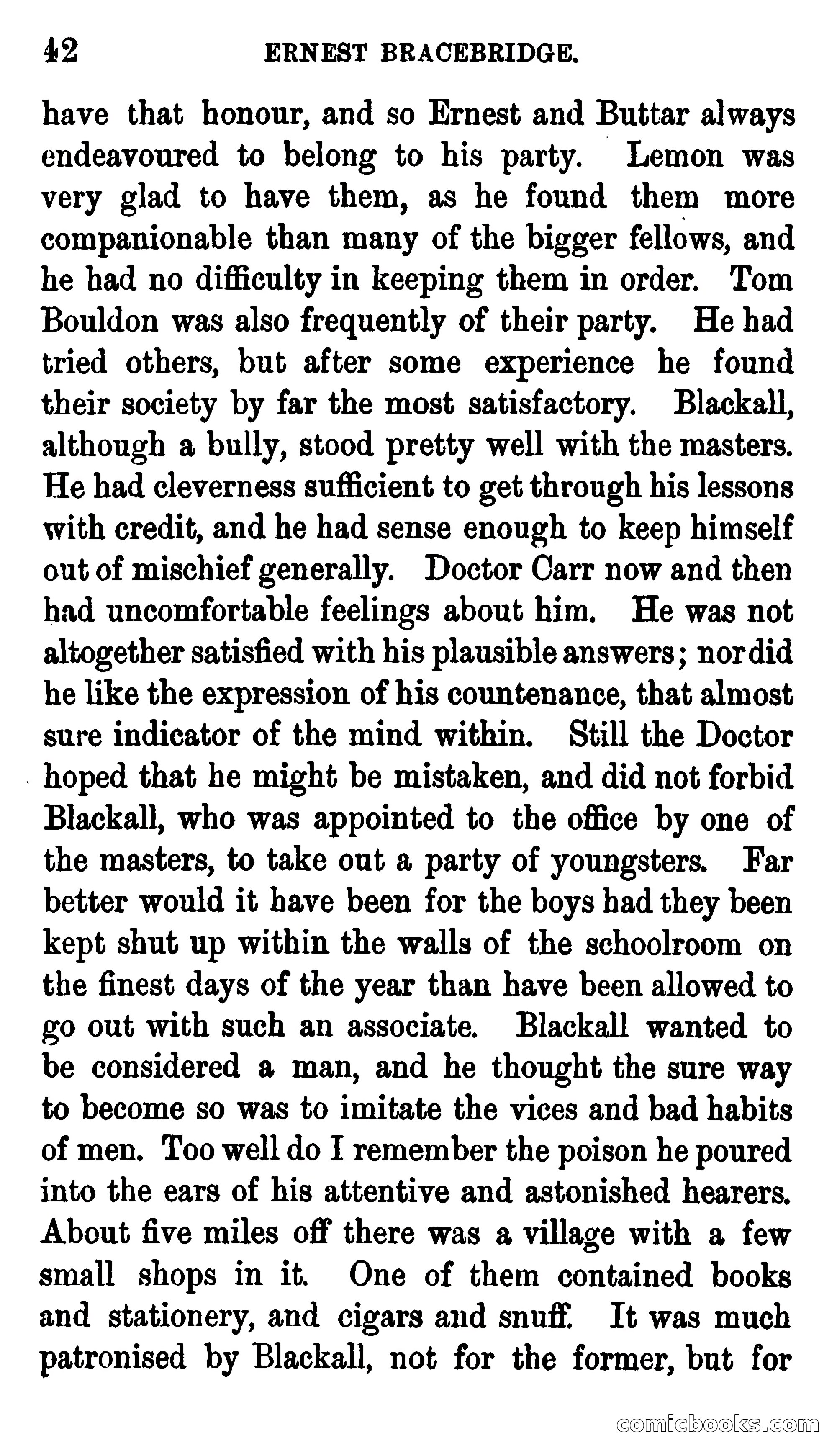 Ernest Bracebridge; or, Schoolboy Days — page 40 of 382