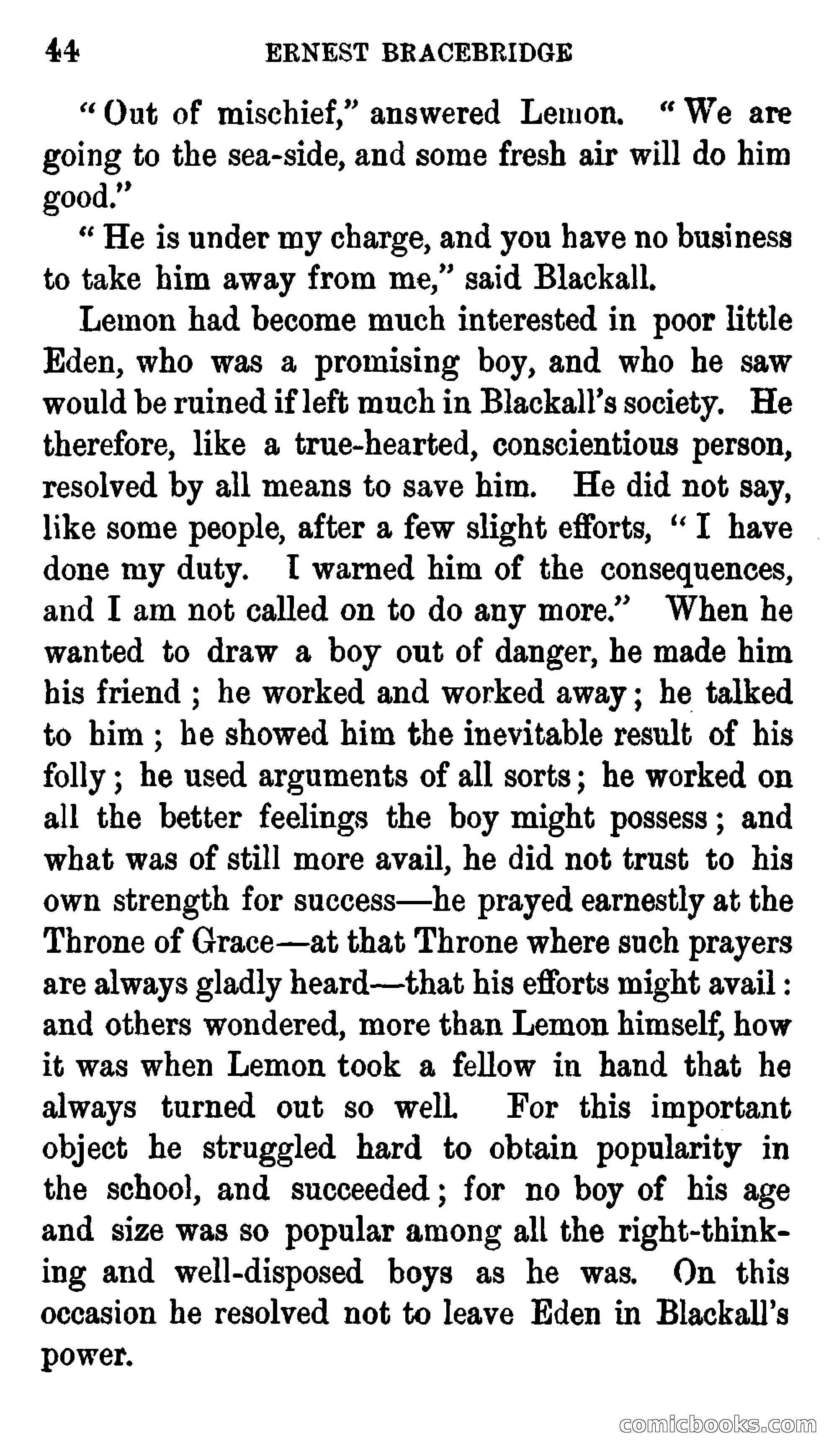 Ernest Bracebridge; or, Schoolboy Days — page 42 of 382