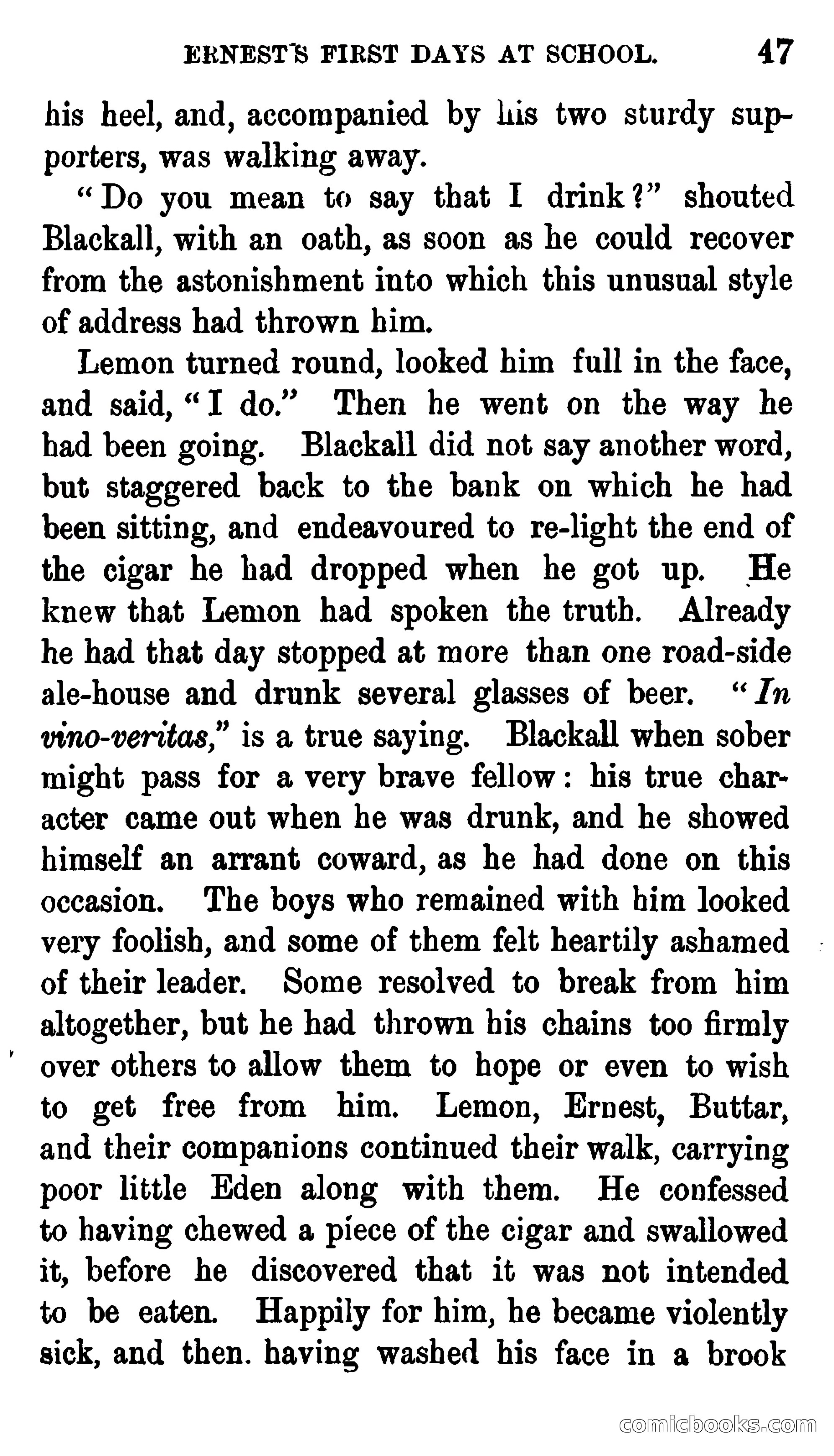 Ernest Bracebridge; or, Schoolboy Days — page 45 of 382