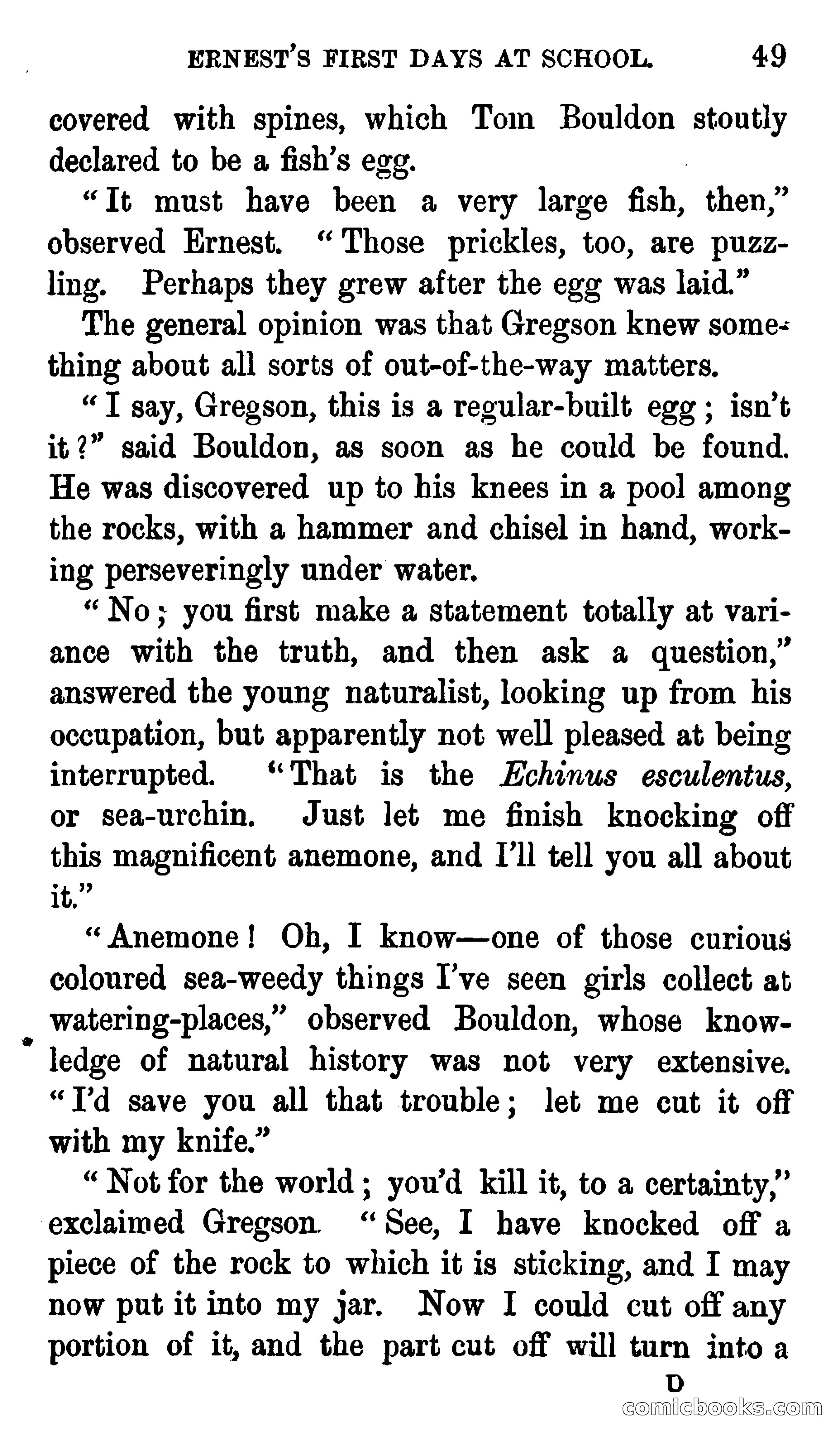 Ernest Bracebridge; or, Schoolboy Days — page 47 of 382