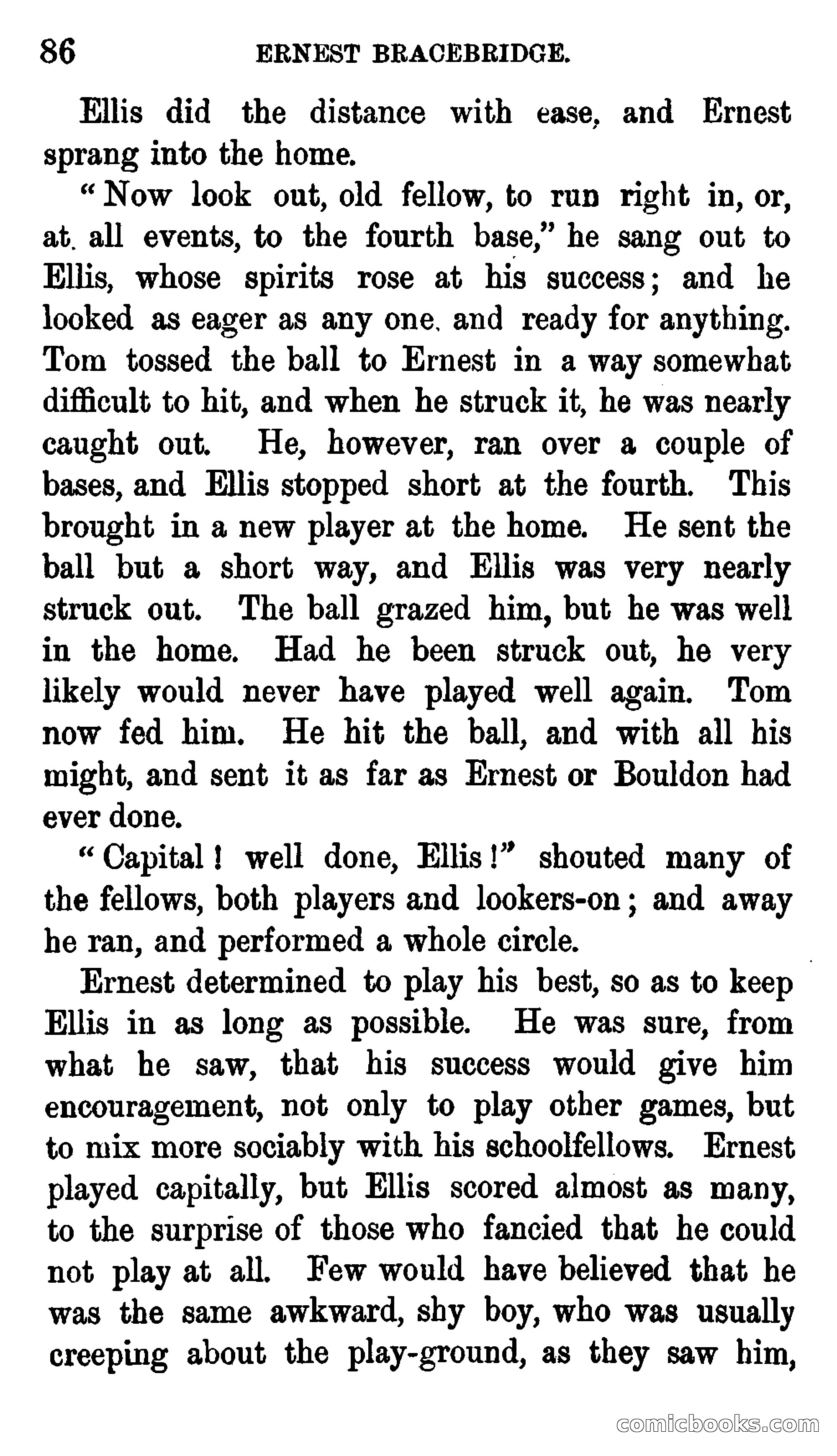 Ernest Bracebridge; or, Schoolboy Days — page 84 of 382