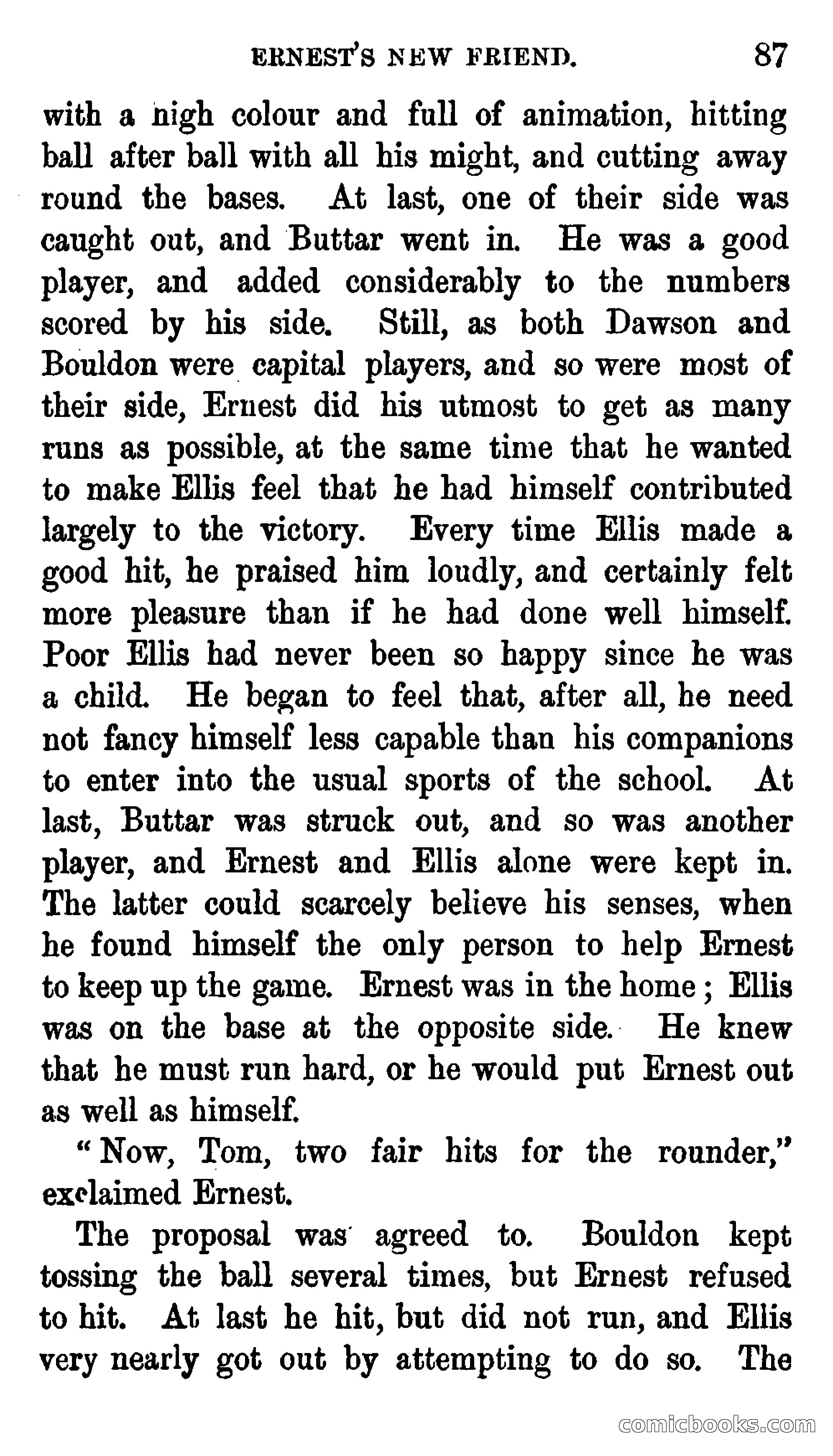 Ernest Bracebridge; or, Schoolboy Days — page 85 of 382