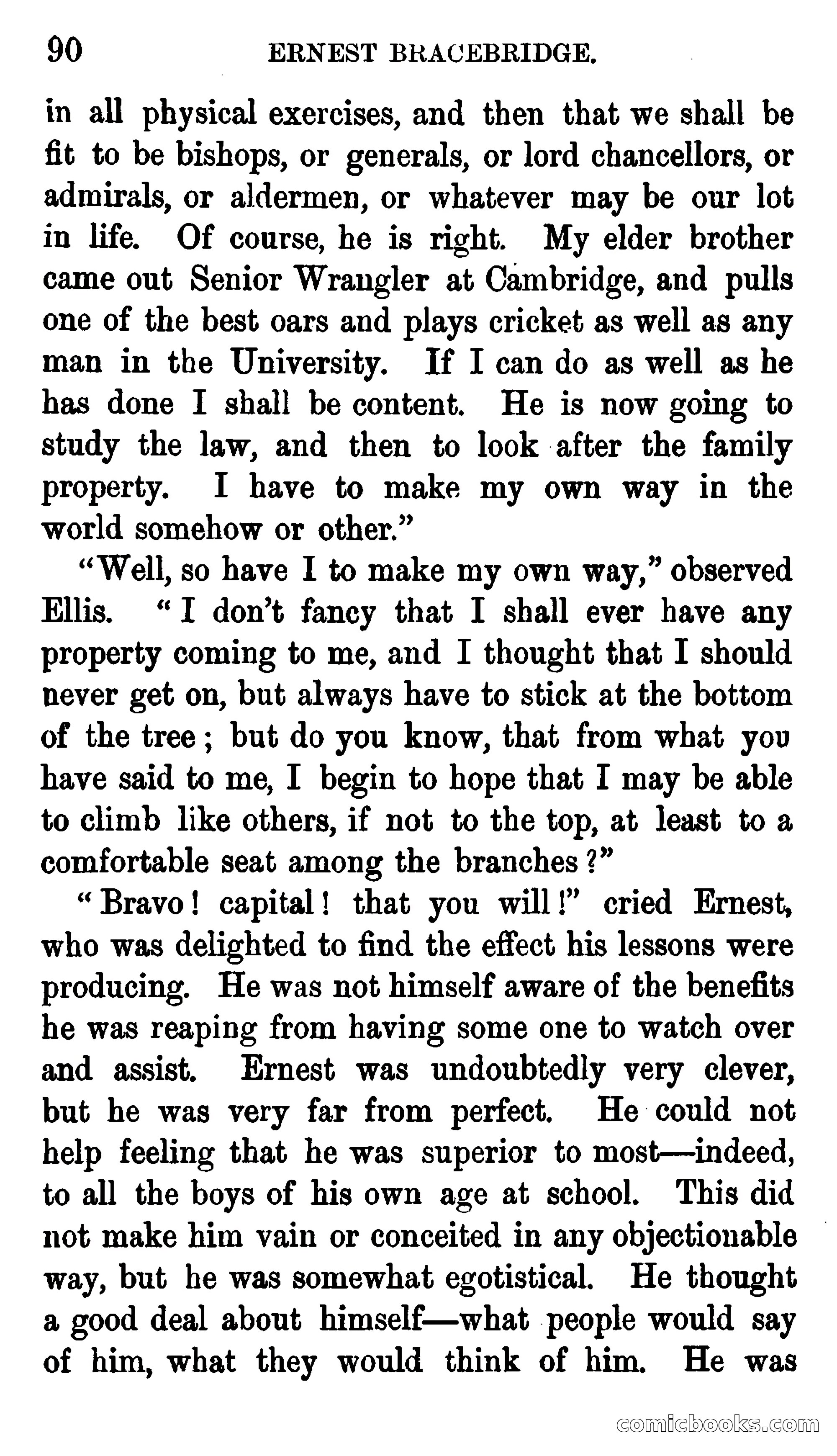 Ernest Bracebridge; or, Schoolboy Days — page 88 of 382