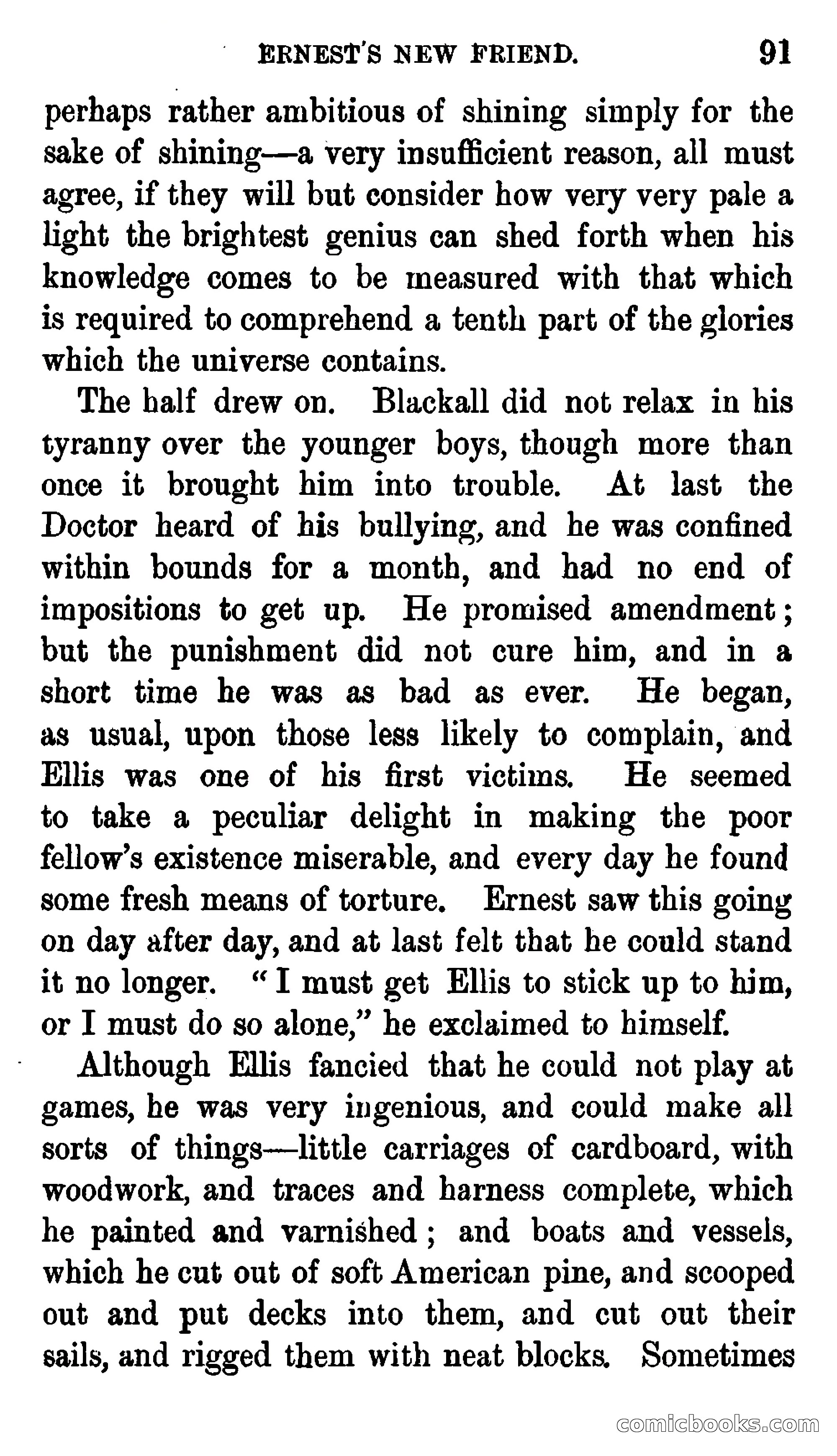 Ernest Bracebridge; or, Schoolboy Days — page 89 of 382