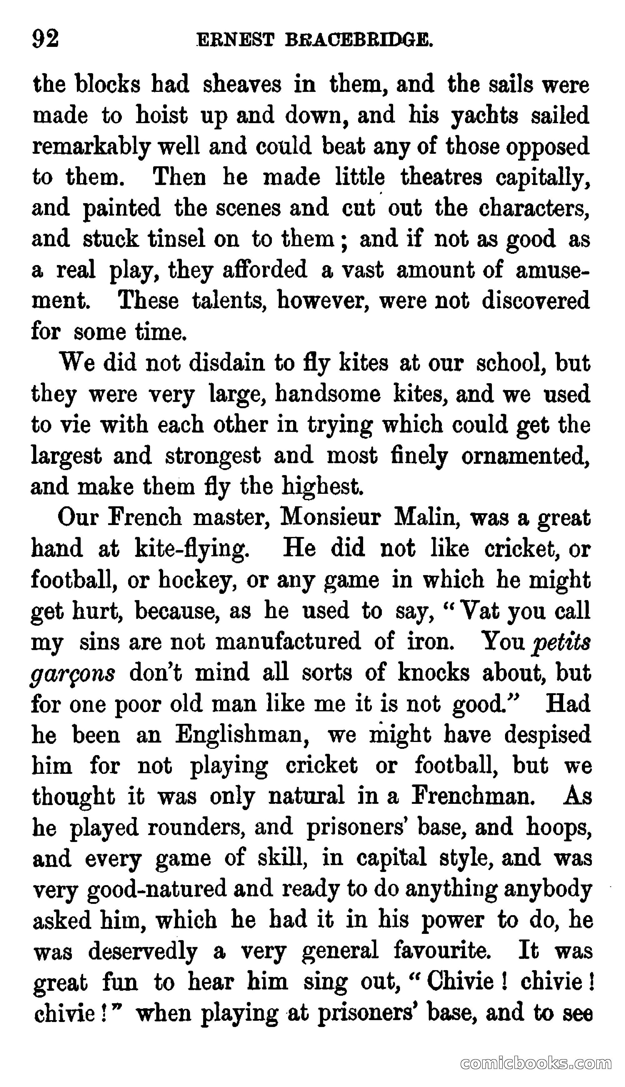 Ernest Bracebridge; or, Schoolboy Days — page 90 of 382