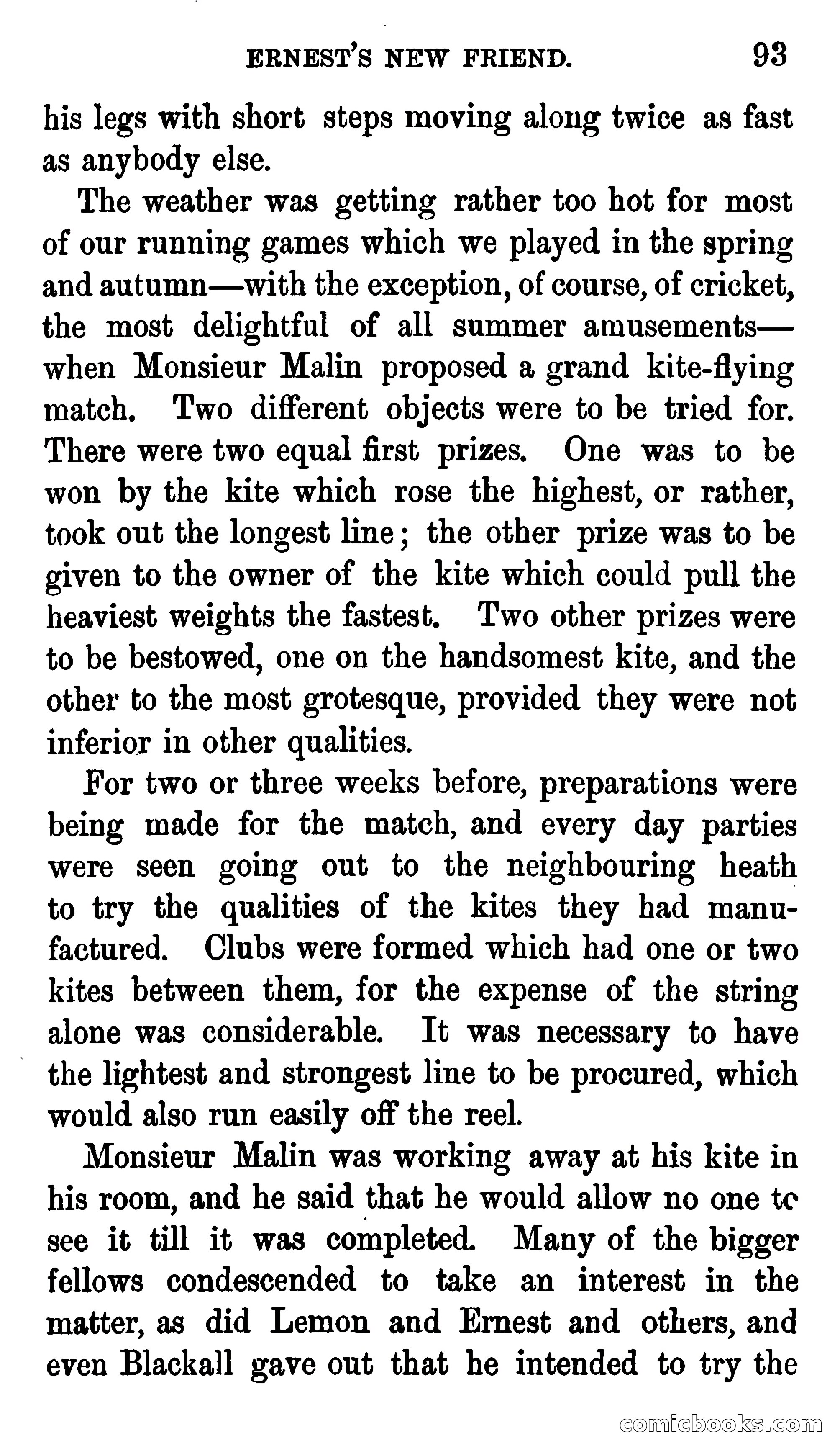 Ernest Bracebridge; or, Schoolboy Days — page 91 of 382