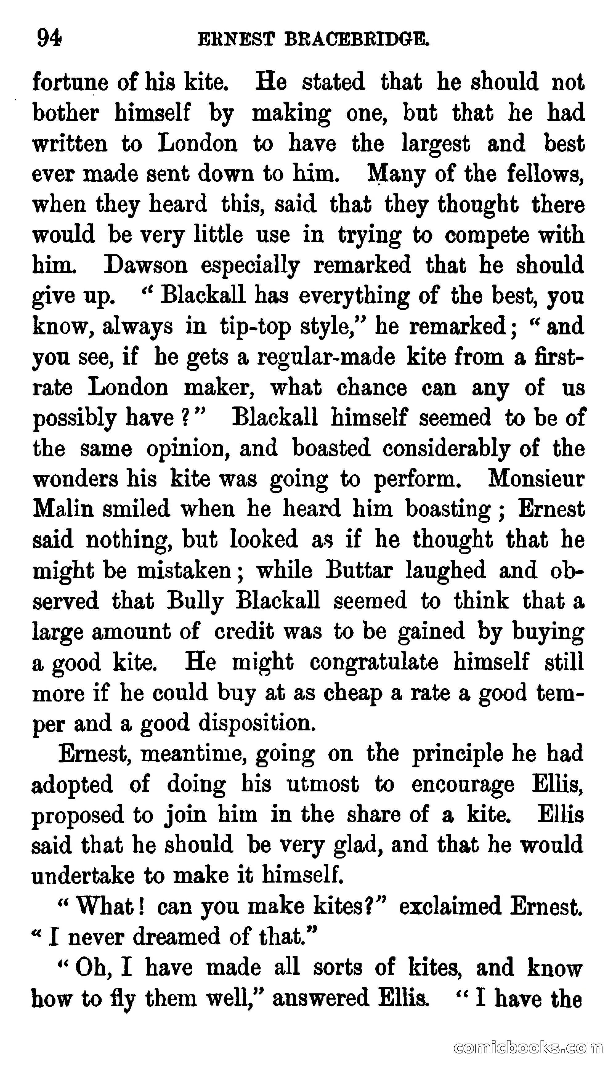 Ernest Bracebridge; or, Schoolboy Days — page 92 of 382