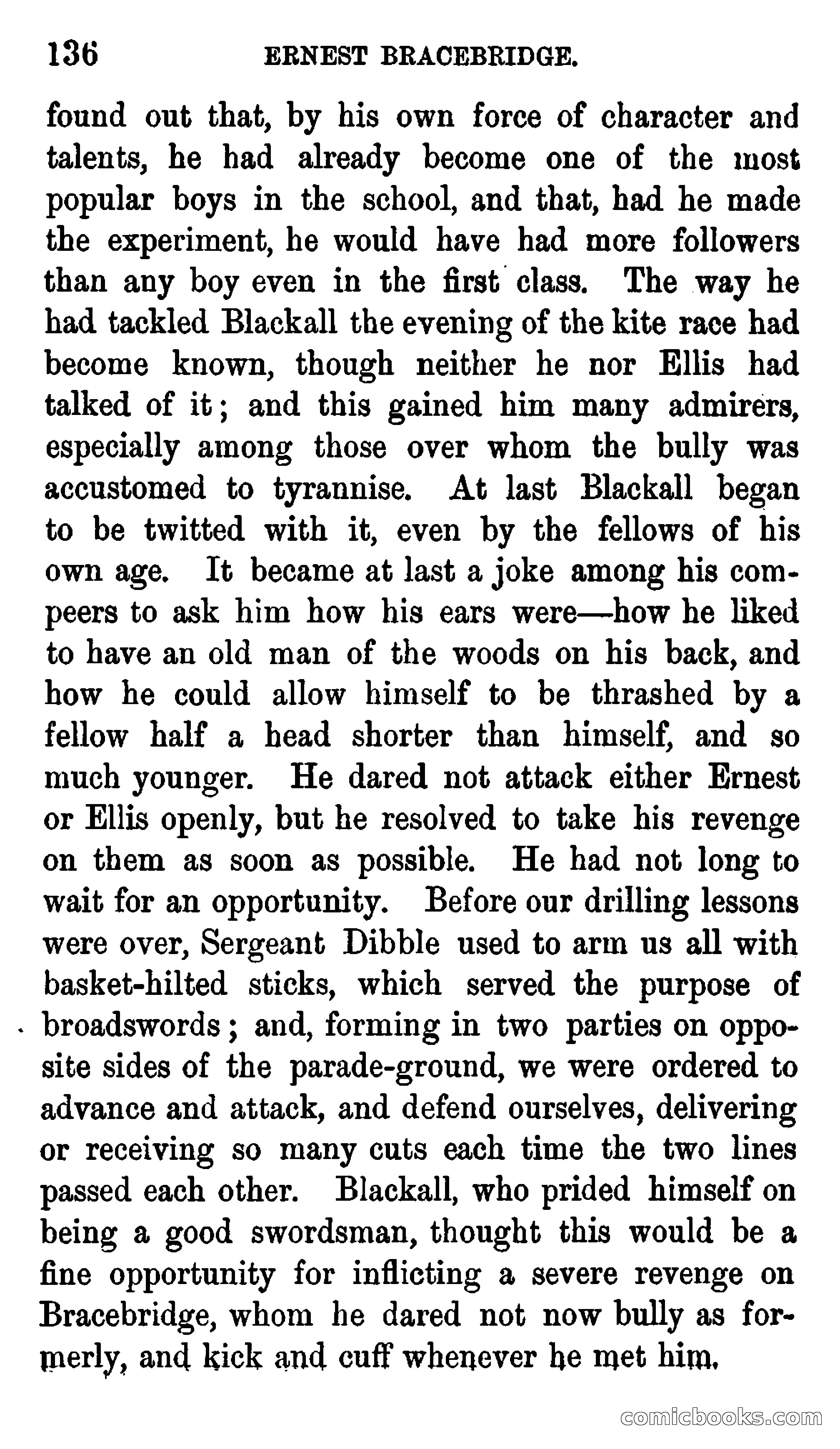 Ernest Bracebridge; or, Schoolboy Days — page 134 of 382