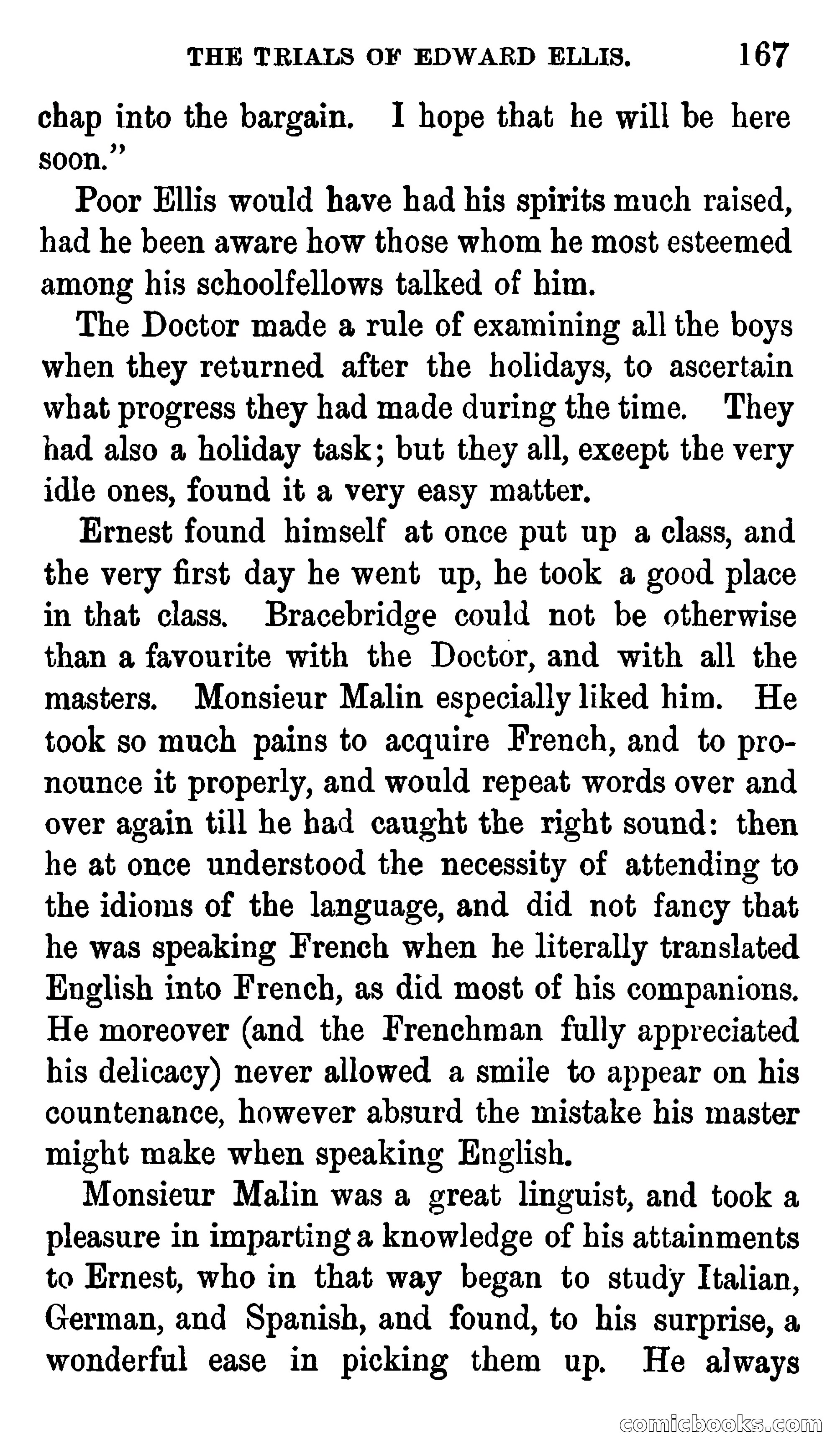 Ernest Bracebridge; or, Schoolboy Days — page 165 of 382