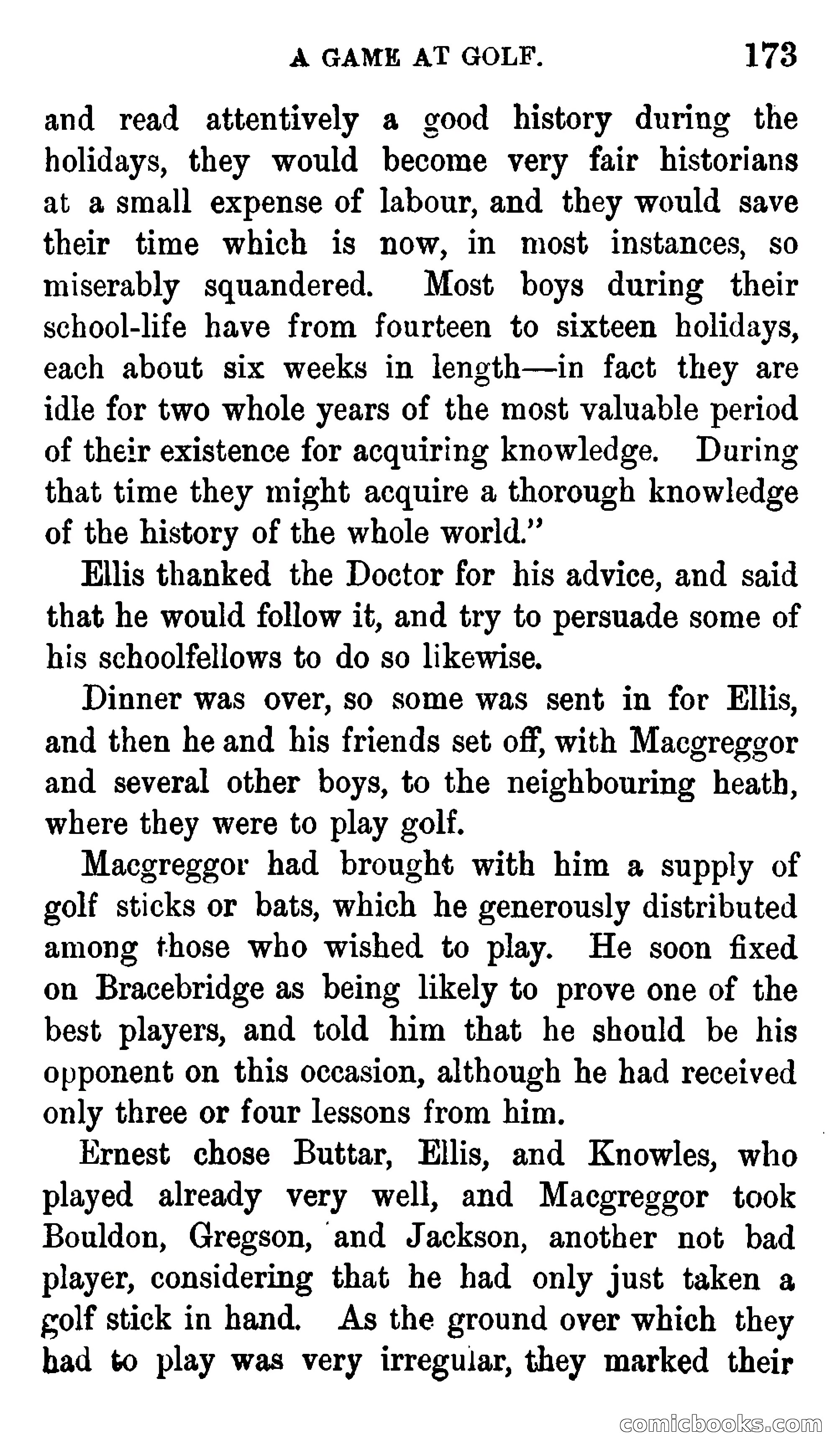 Ernest Bracebridge; or, Schoolboy Days — page 171 of 382
