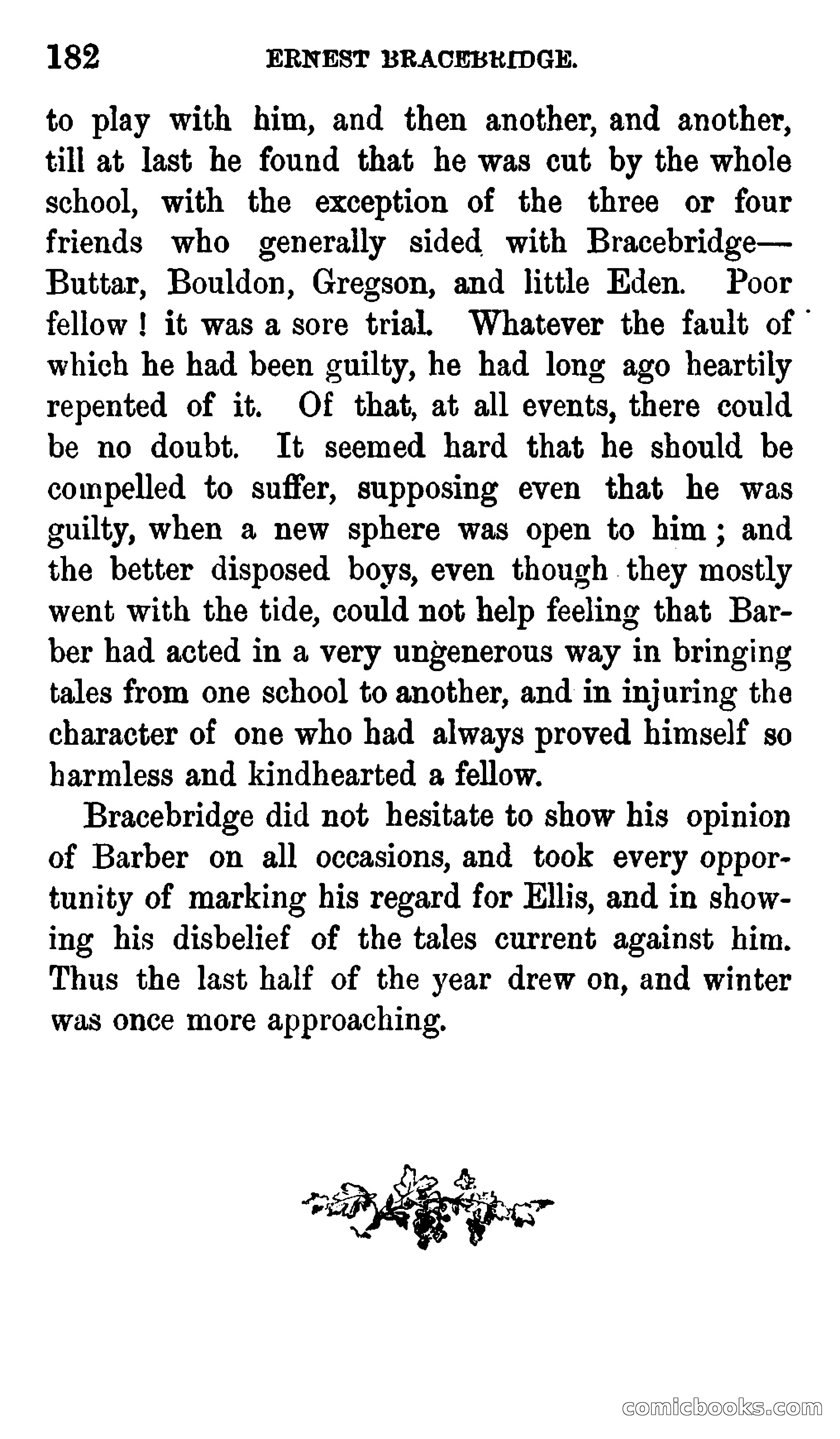 Ernest Bracebridge; or, Schoolboy Days — page 180 of 382