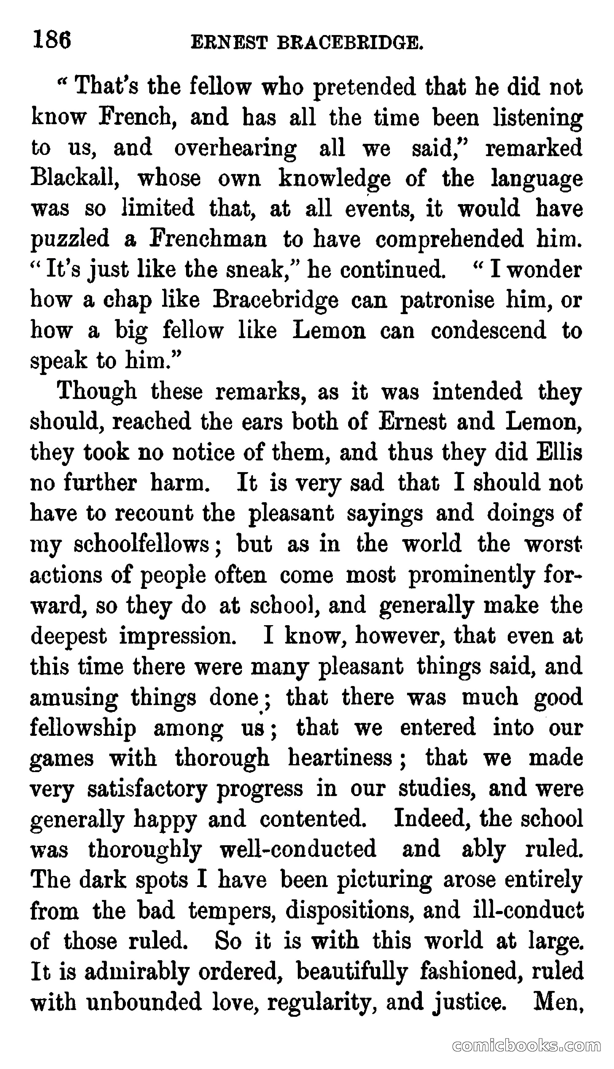 Ernest Bracebridge; or, Schoolboy Days — page 184 of 382