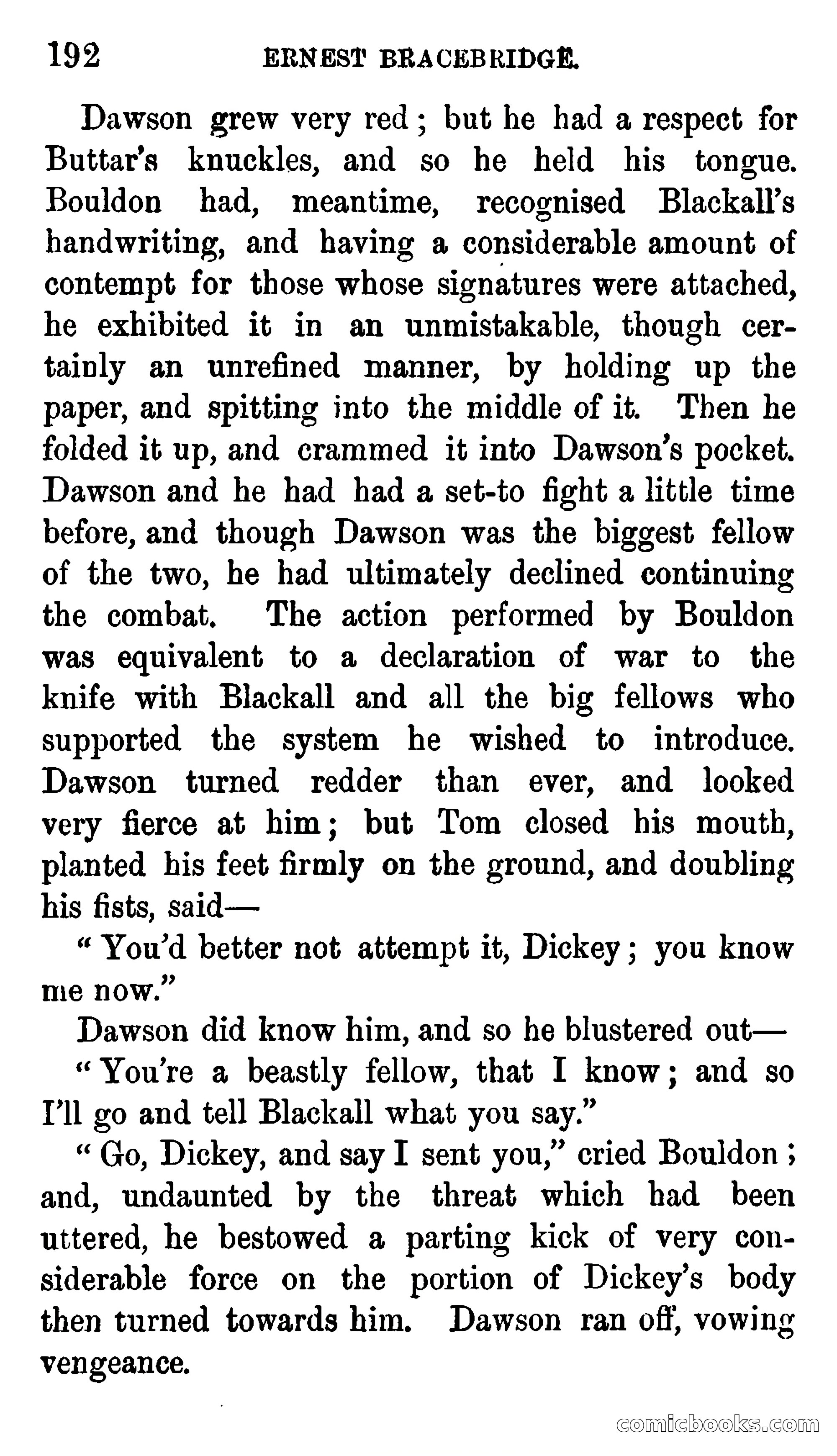 Ernest Bracebridge; or, Schoolboy Days — page 190 of 382