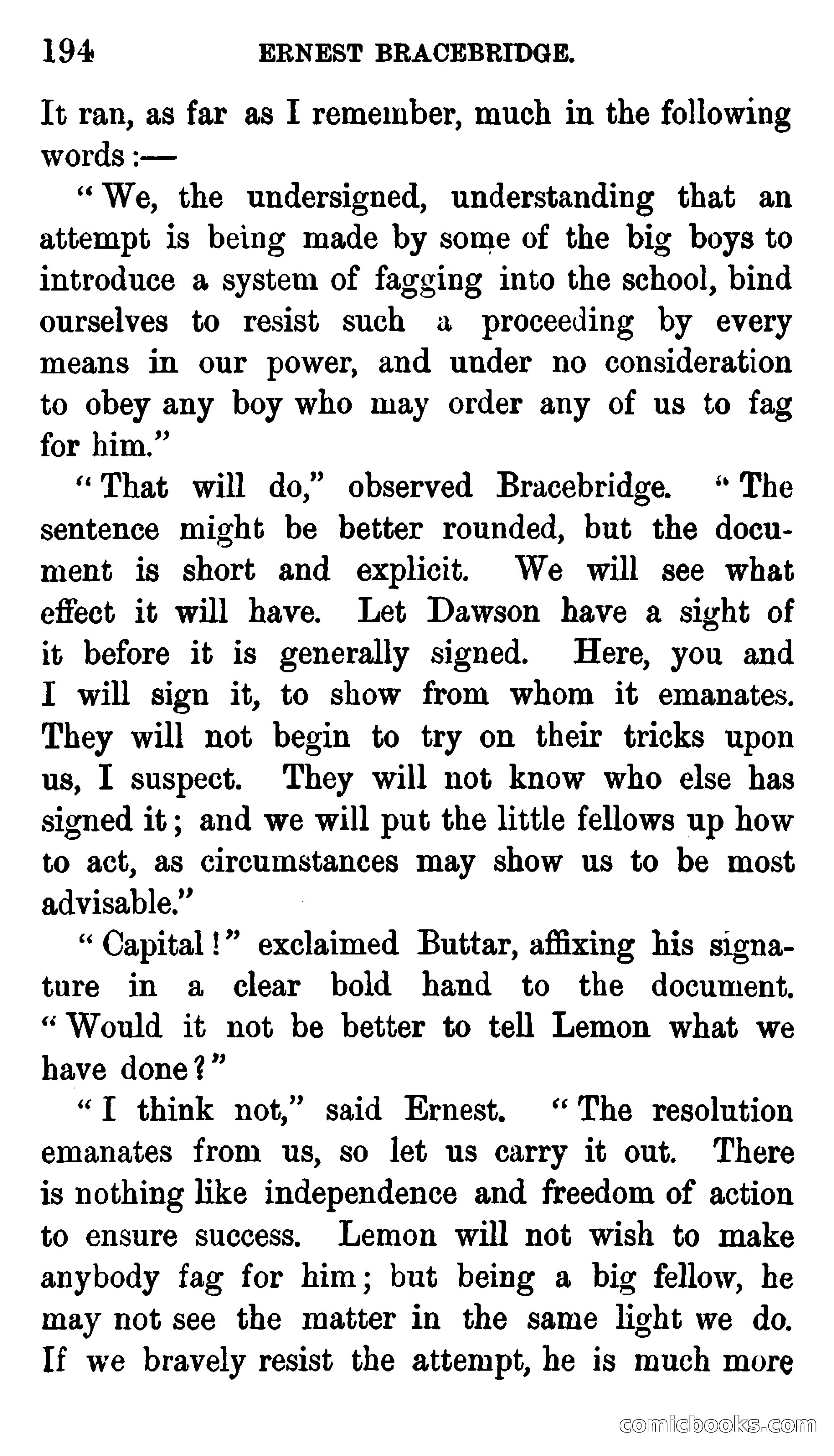 Ernest Bracebridge; or, Schoolboy Days — page 192 of 382