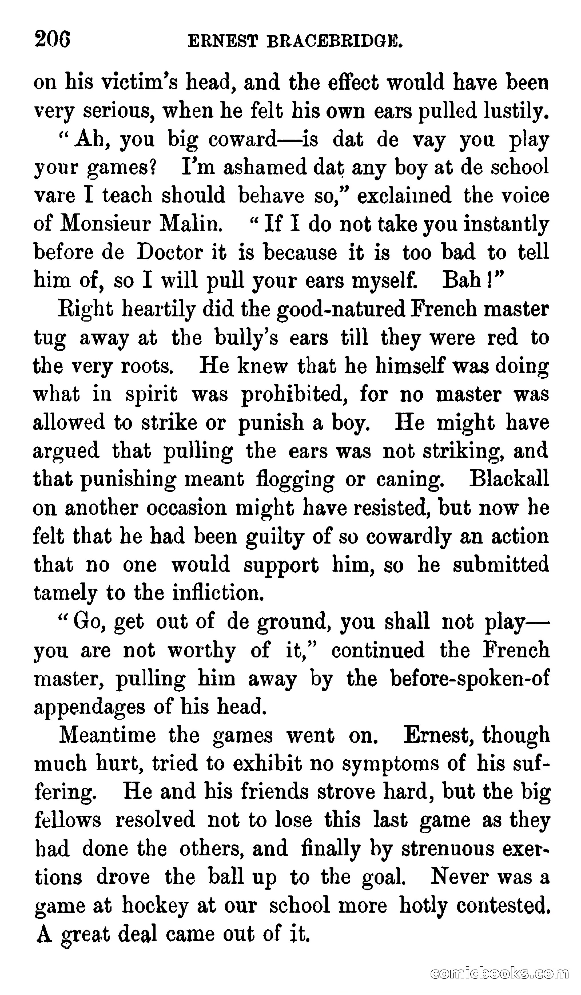 Ernest Bracebridge; or, Schoolboy Days — page 204 of 382