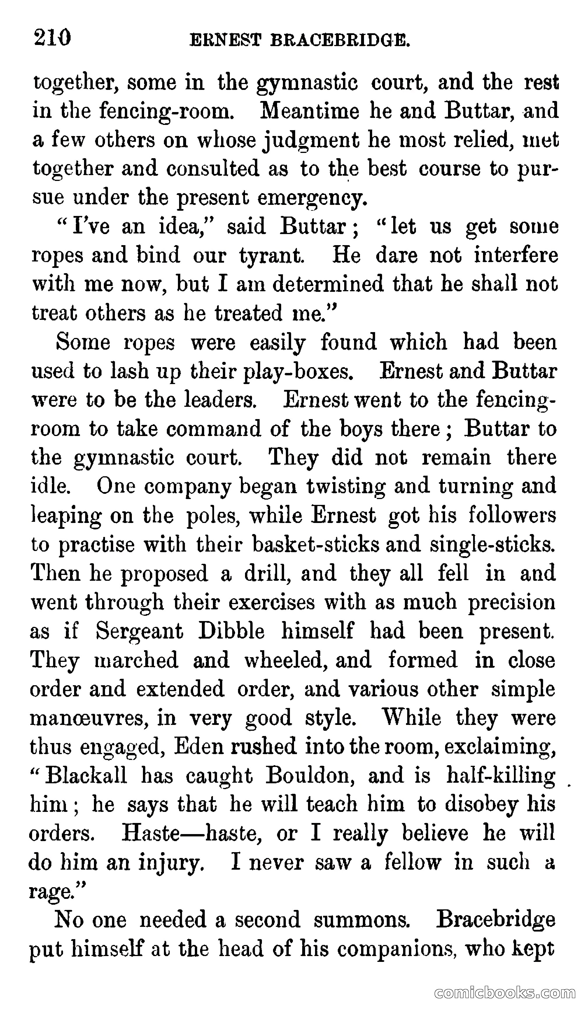 Ernest Bracebridge; or, Schoolboy Days — page 208 of 382