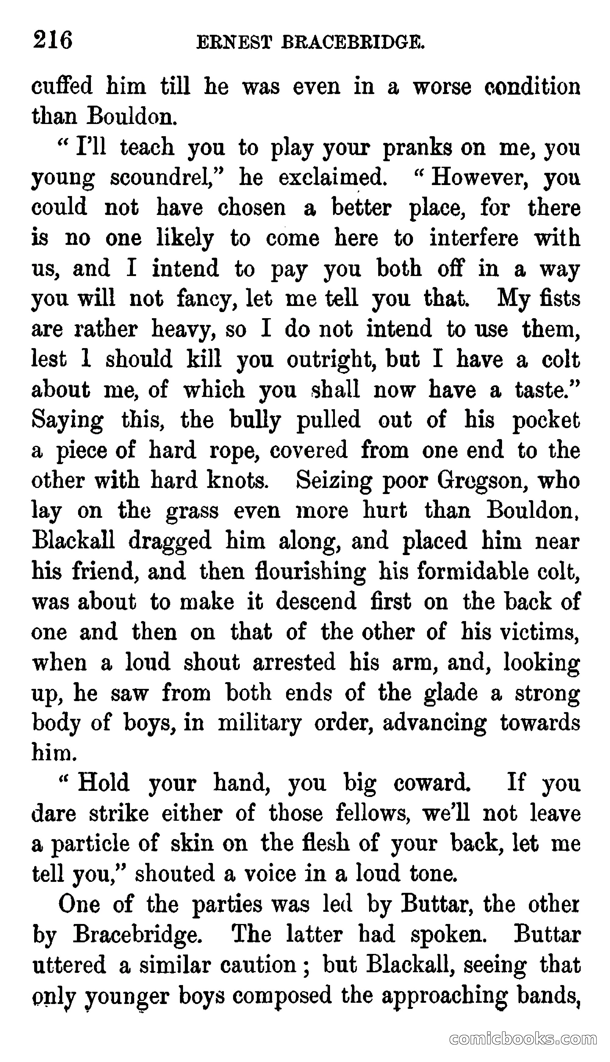 Ernest Bracebridge; or, Schoolboy Days — page 214 of 382