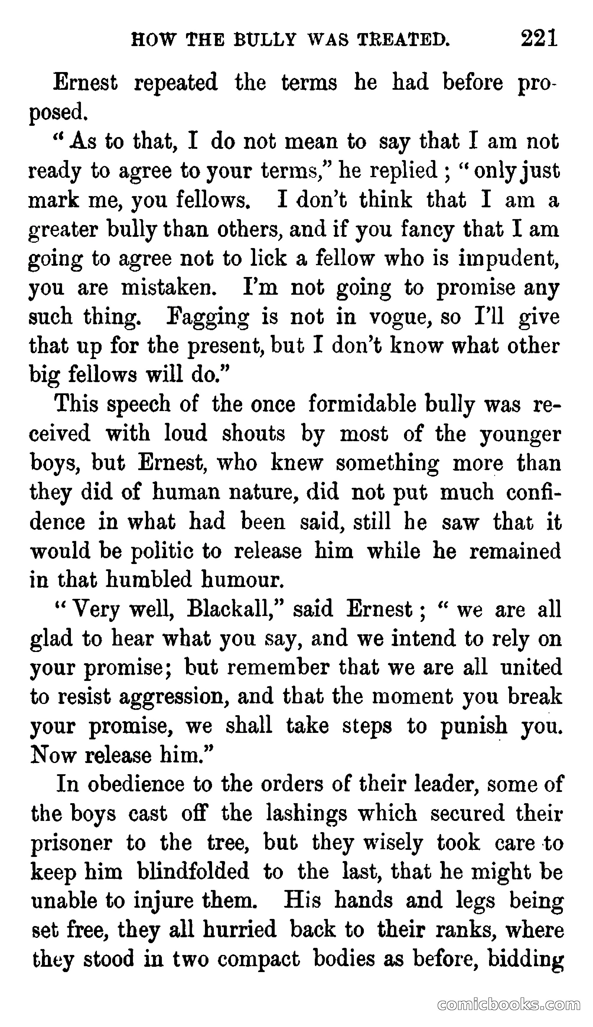 Ernest Bracebridge; or, Schoolboy Days — page 219 of 382
