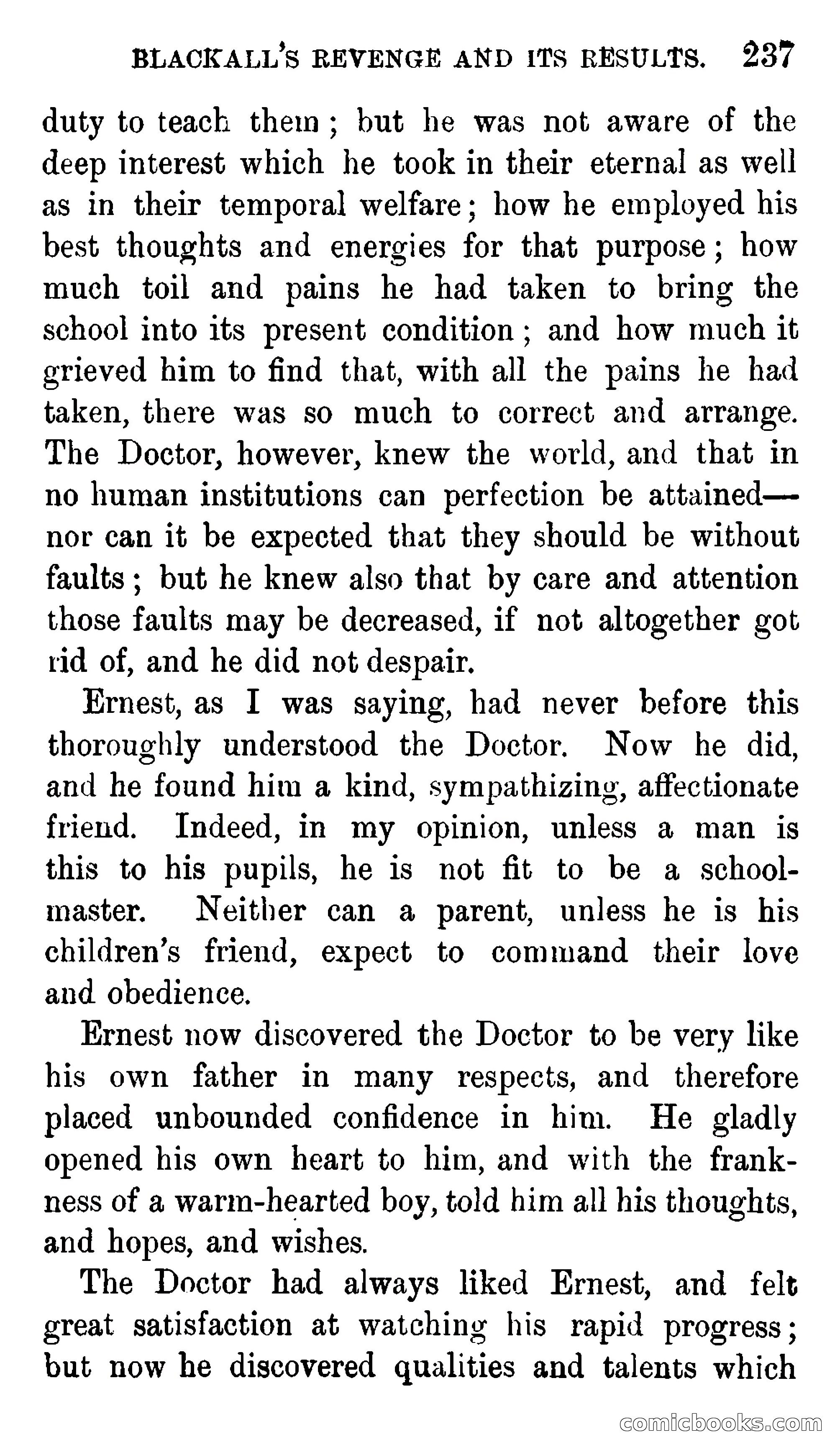 Ernest Bracebridge; or, Schoolboy Days — page 235 of 382