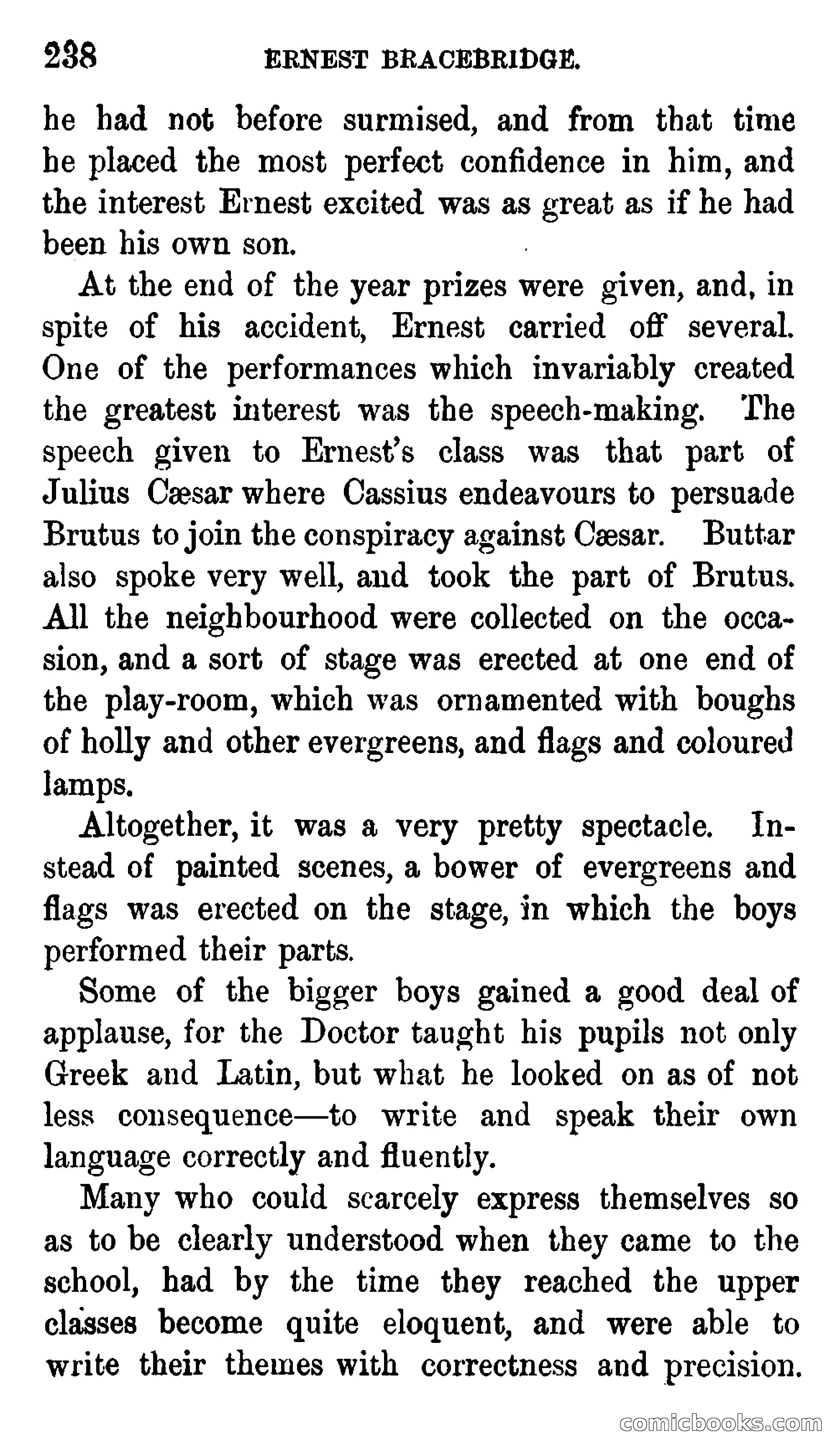 Ernest Bracebridge; or, Schoolboy Days — page 236 of 382