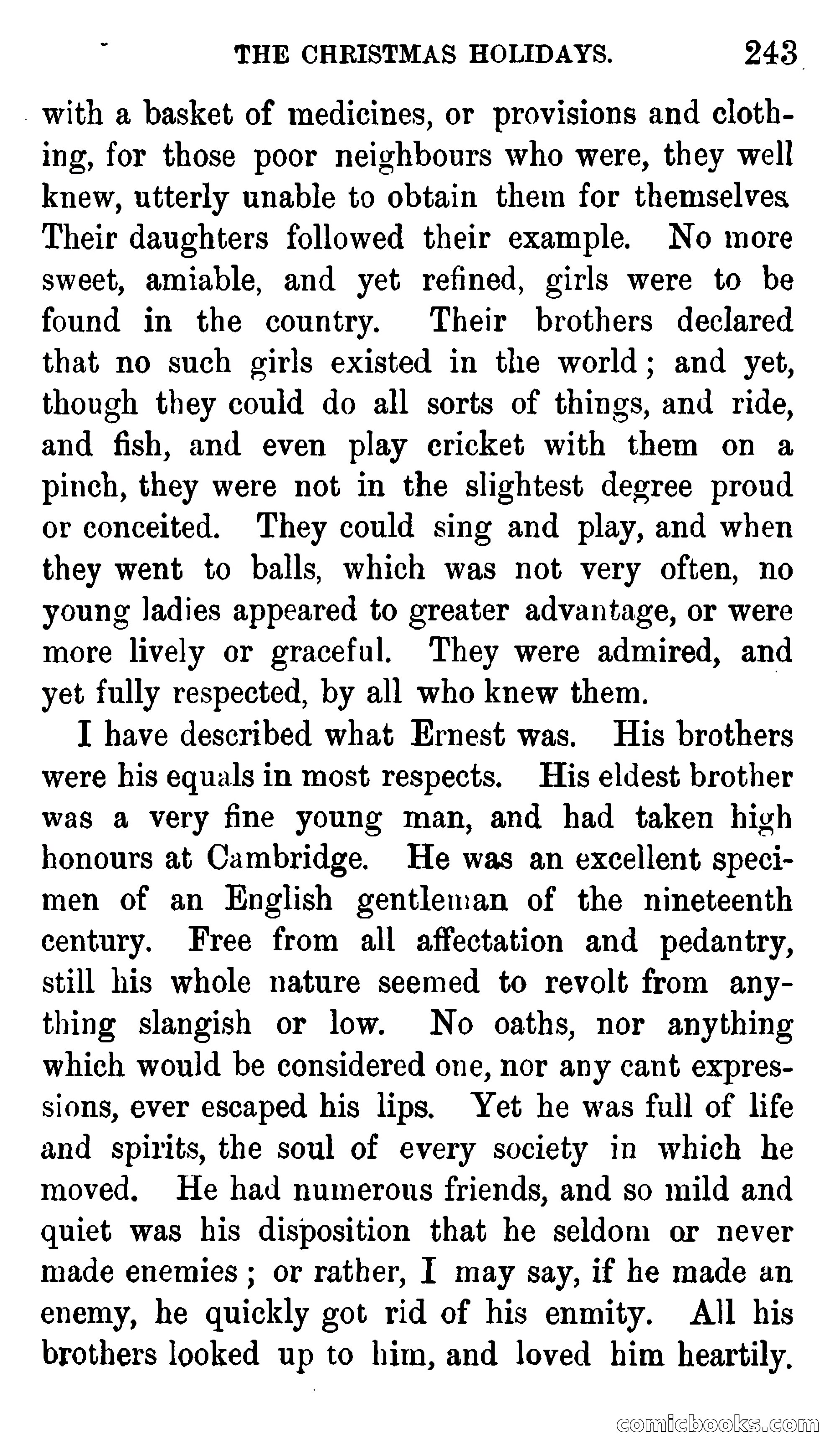 Ernest Bracebridge; or, Schoolboy Days — page 241 of 382