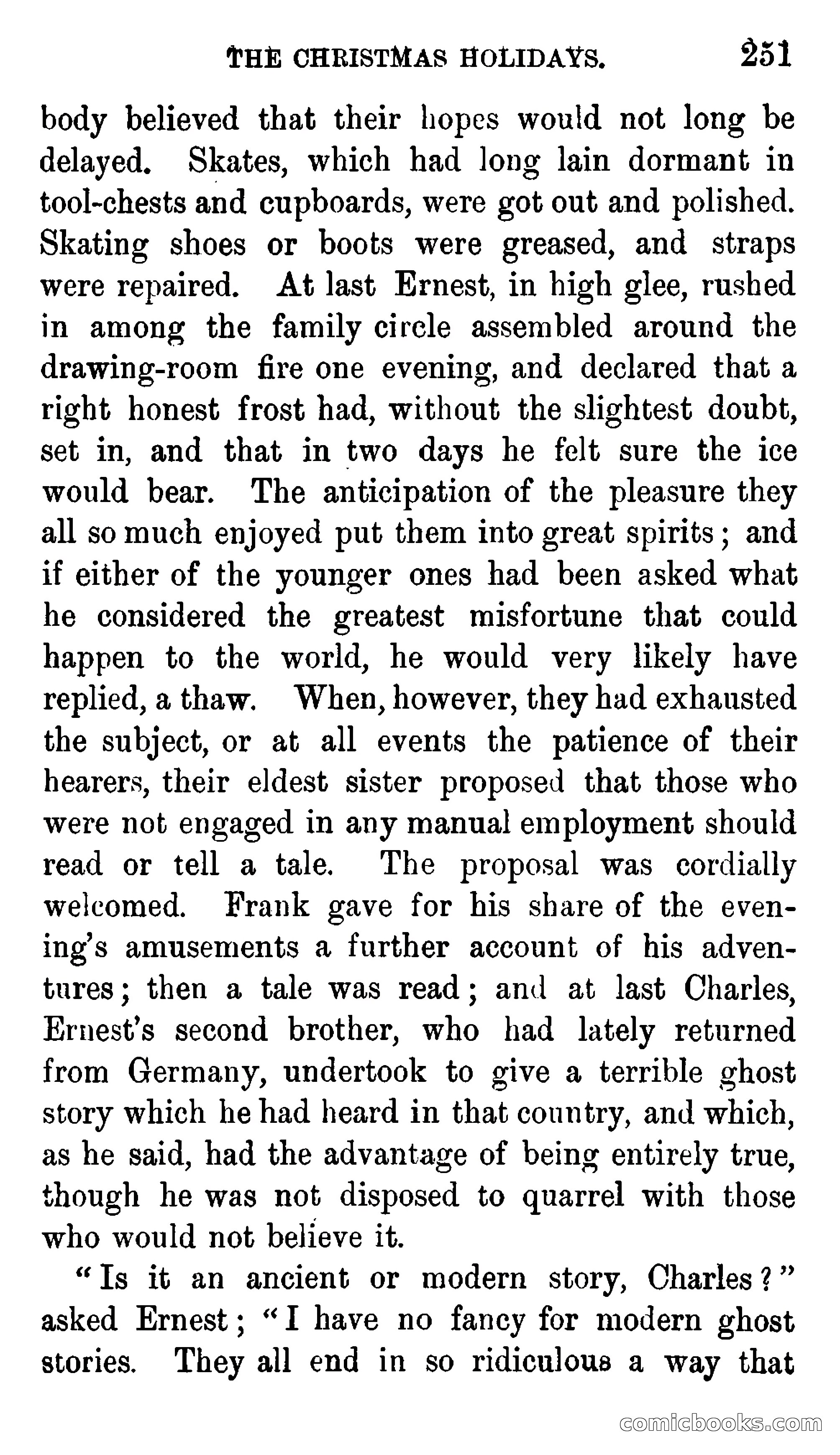 Ernest Bracebridge; or, Schoolboy Days — page 249 of 382