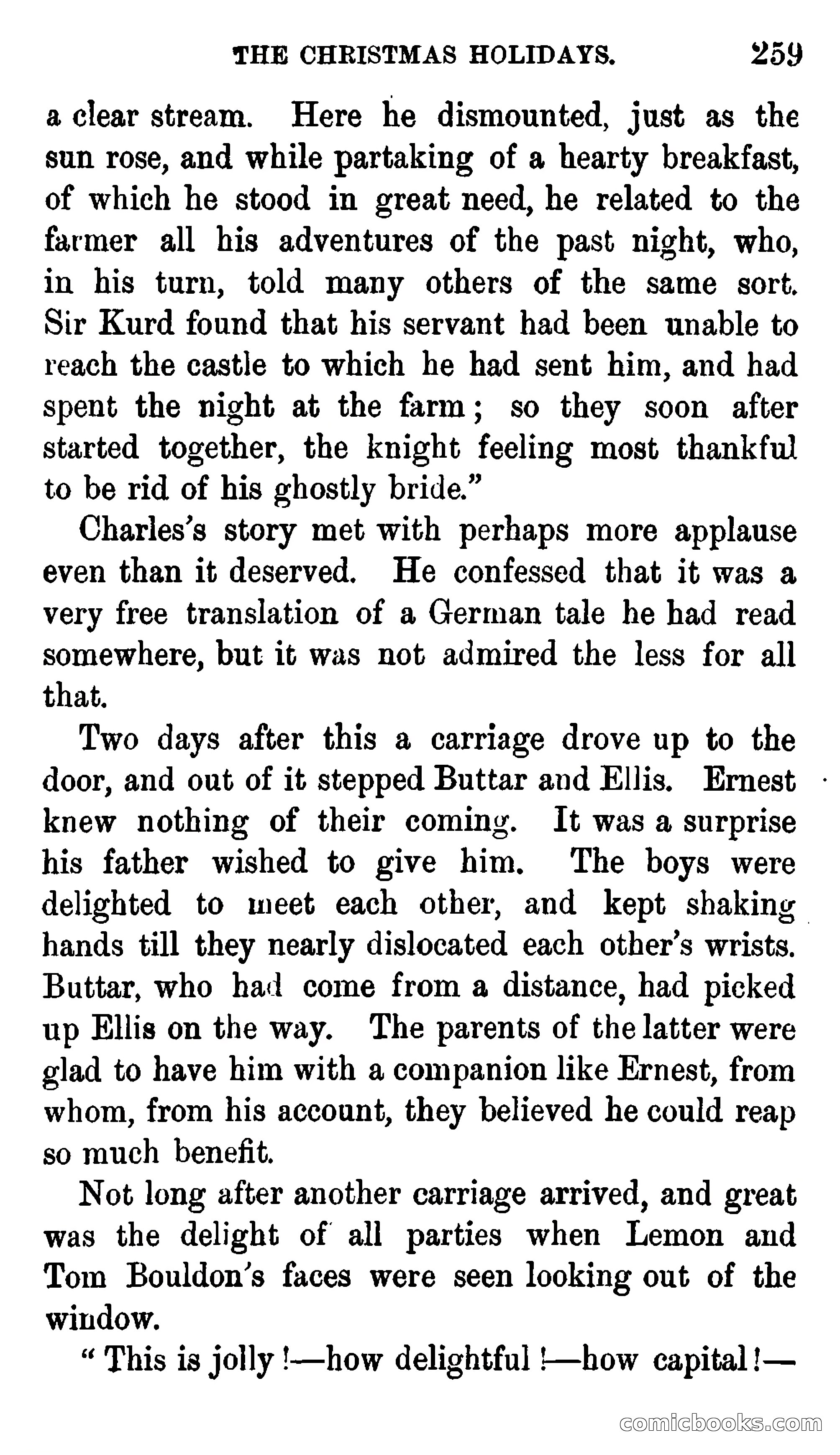 Ernest Bracebridge; or, Schoolboy Days — page 257 of 382