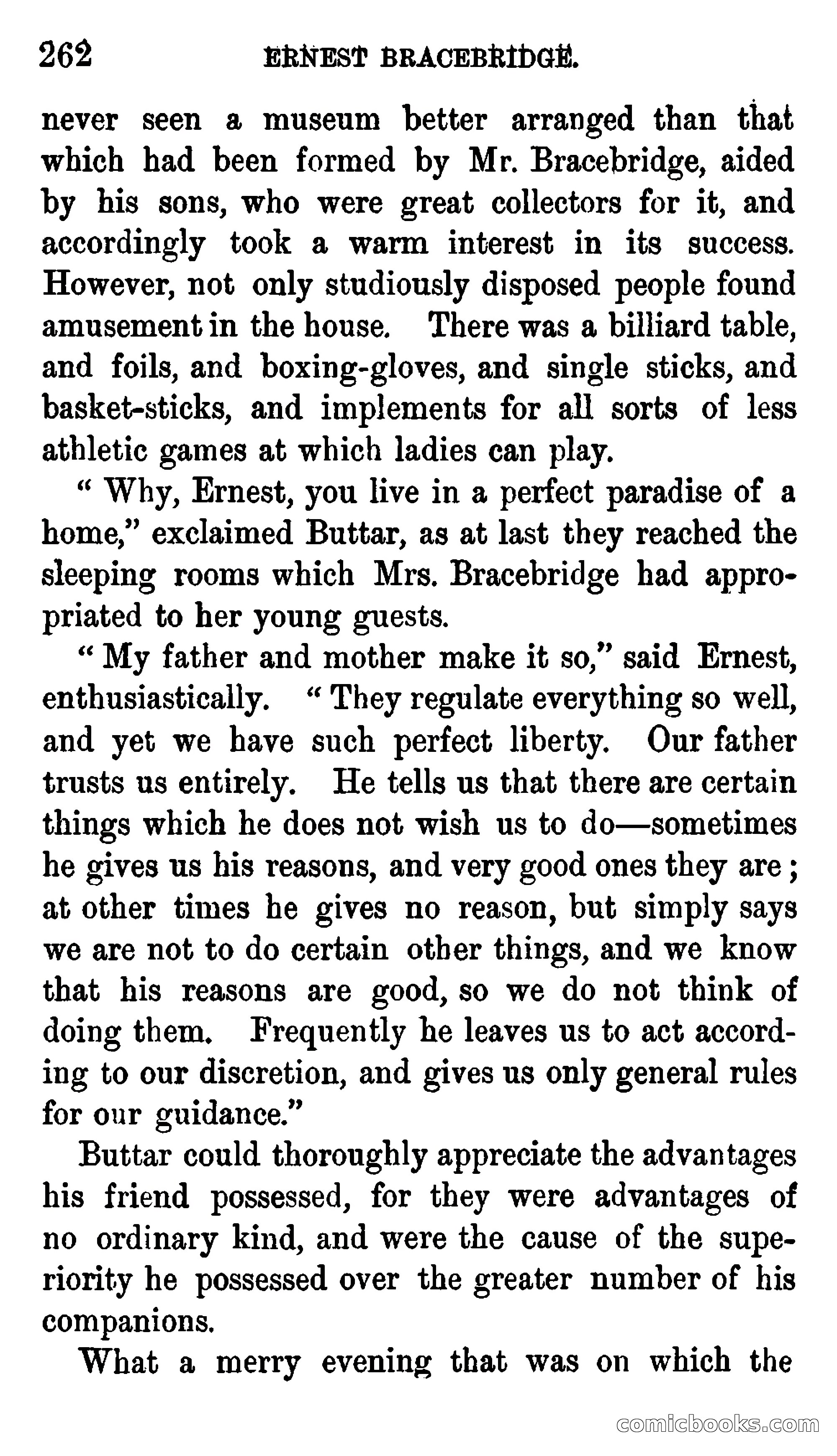 Ernest Bracebridge; or, Schoolboy Days — page 260 of 382