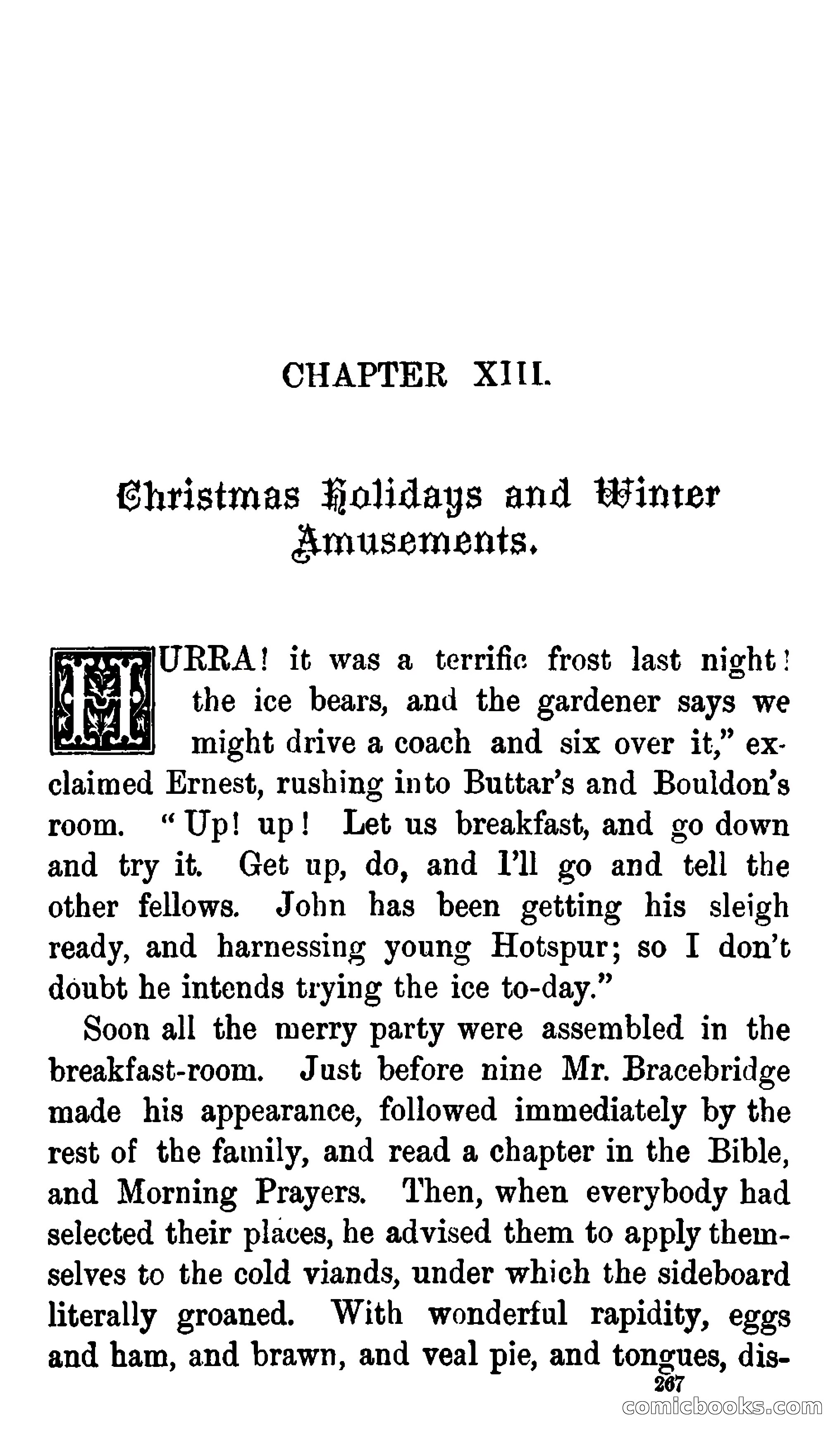 Ernest Bracebridge; or, Schoolboy Days — page 265 of 382
