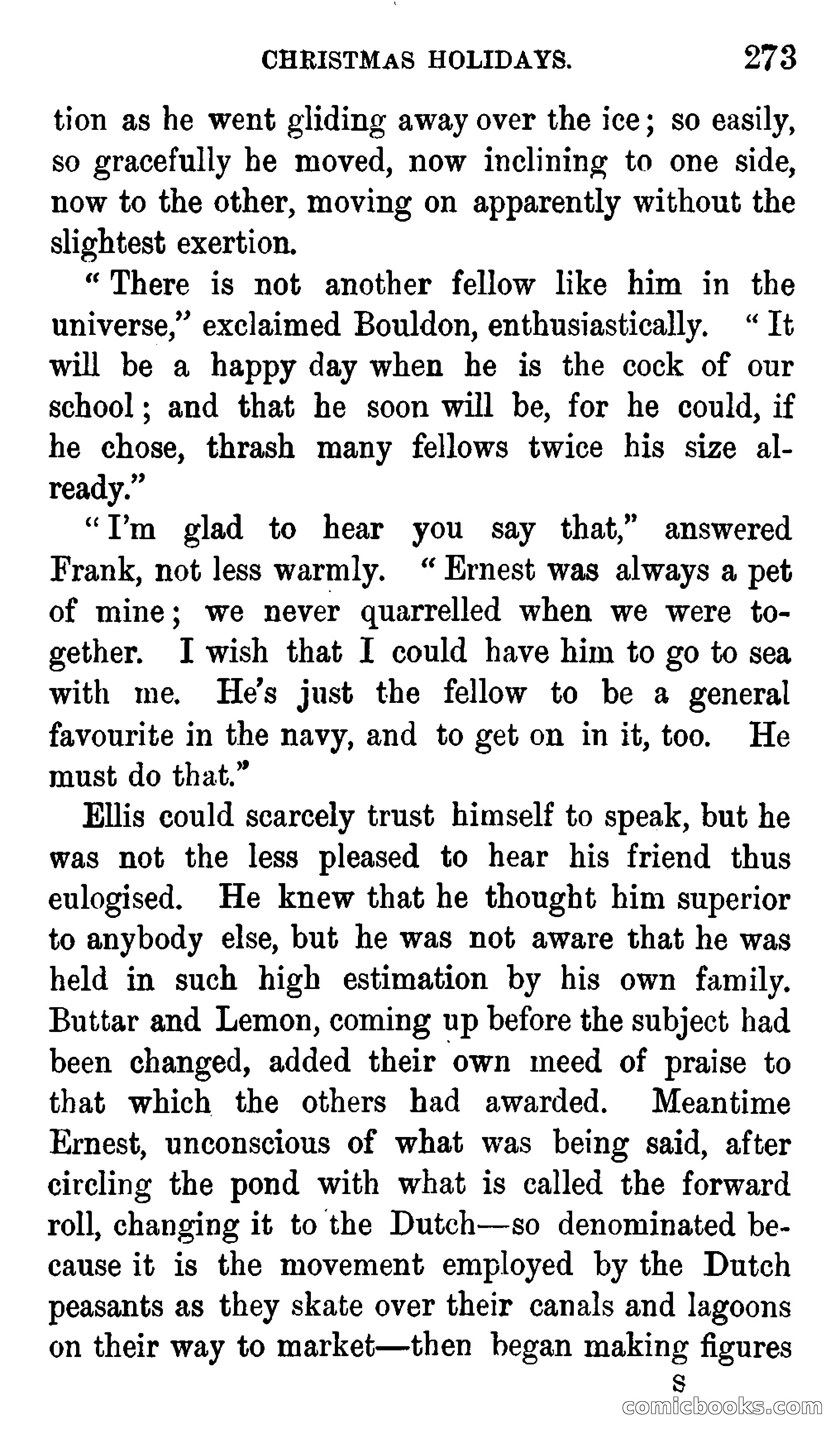 Ernest Bracebridge; or, Schoolboy Days — page 271 of 382
