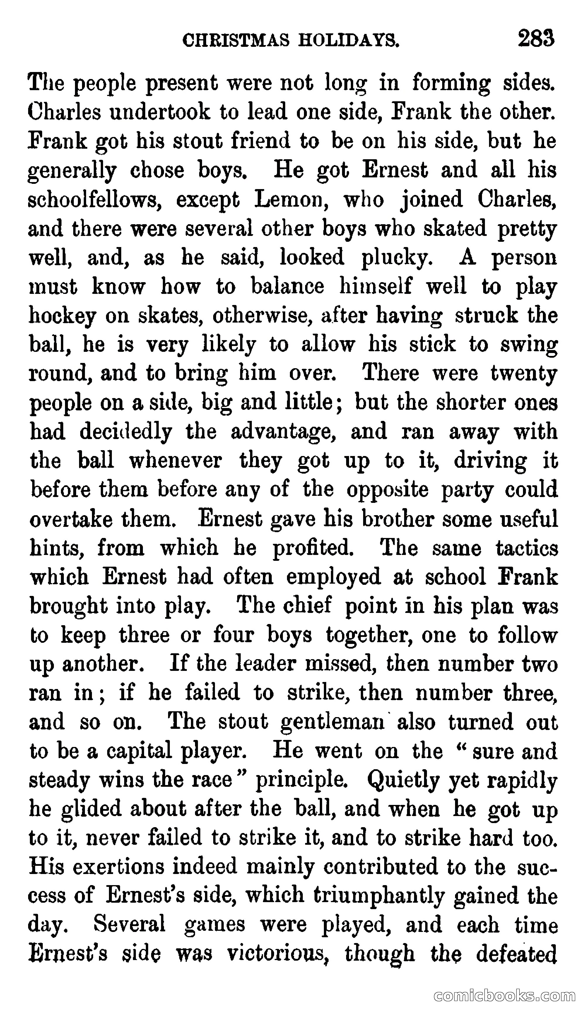 Ernest Bracebridge; or, Schoolboy Days — page 281 of 382