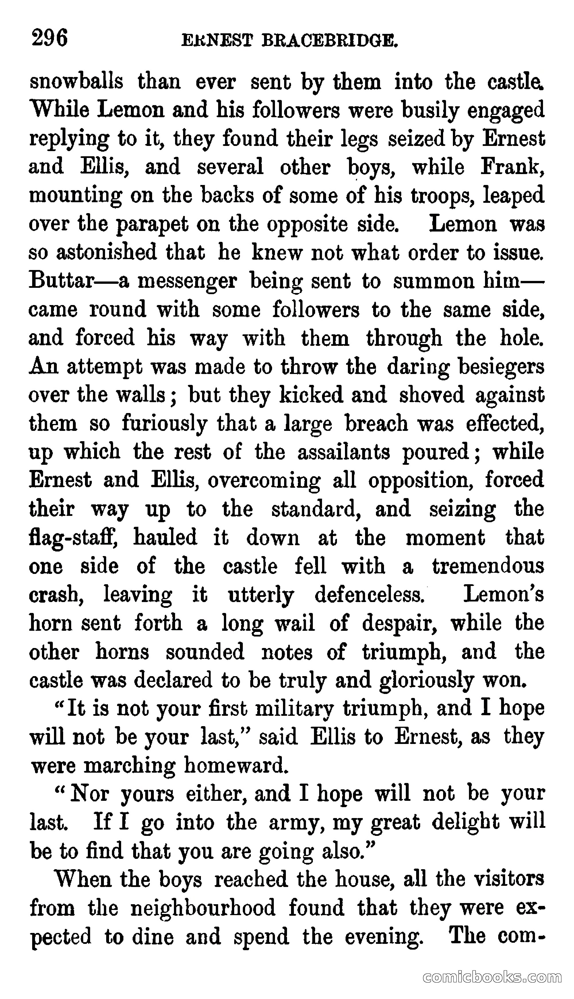 Ernest Bracebridge; or, Schoolboy Days — page 294 of 382