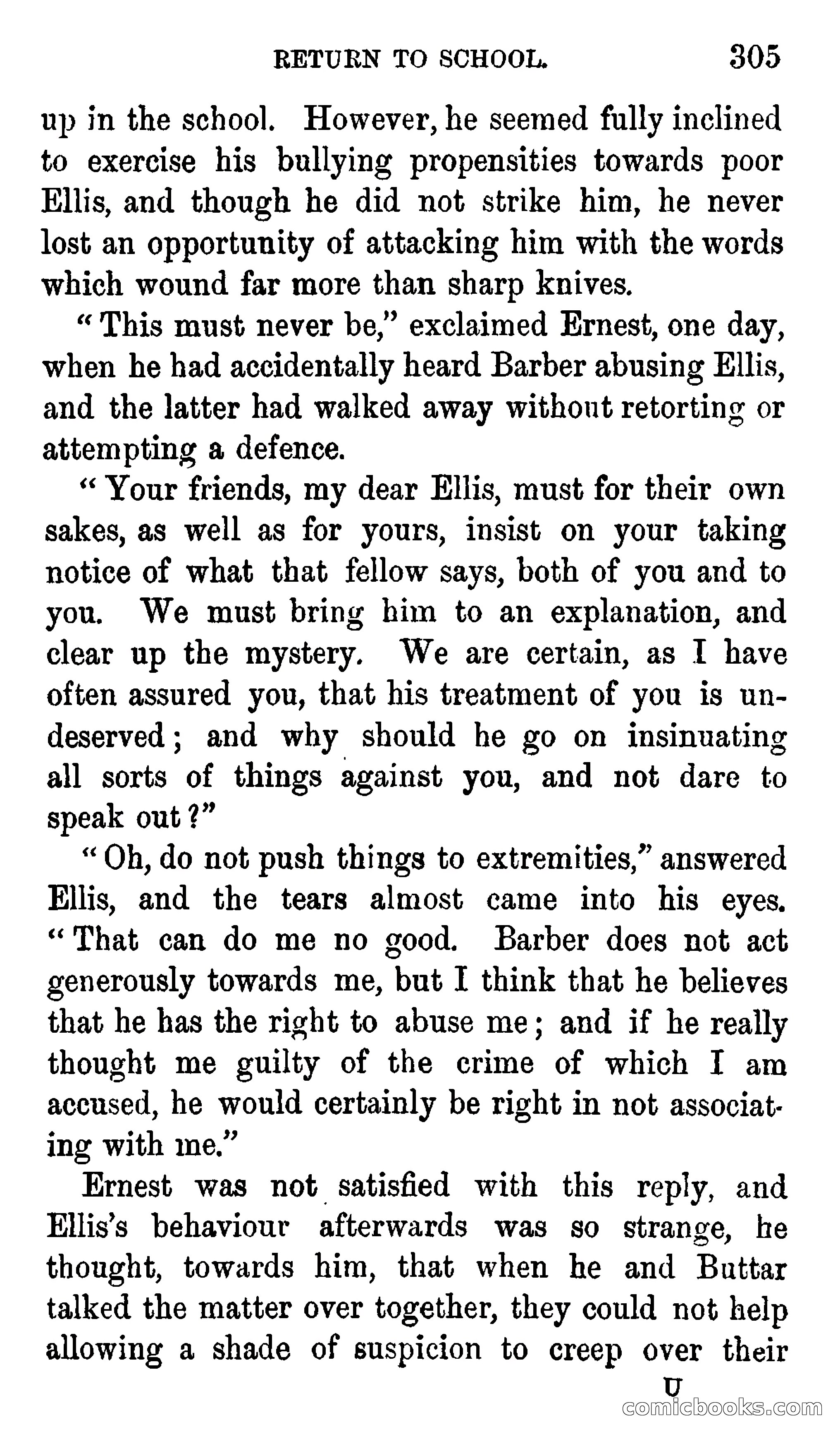 Ernest Bracebridge; or, Schoolboy Days — page 303 of 382