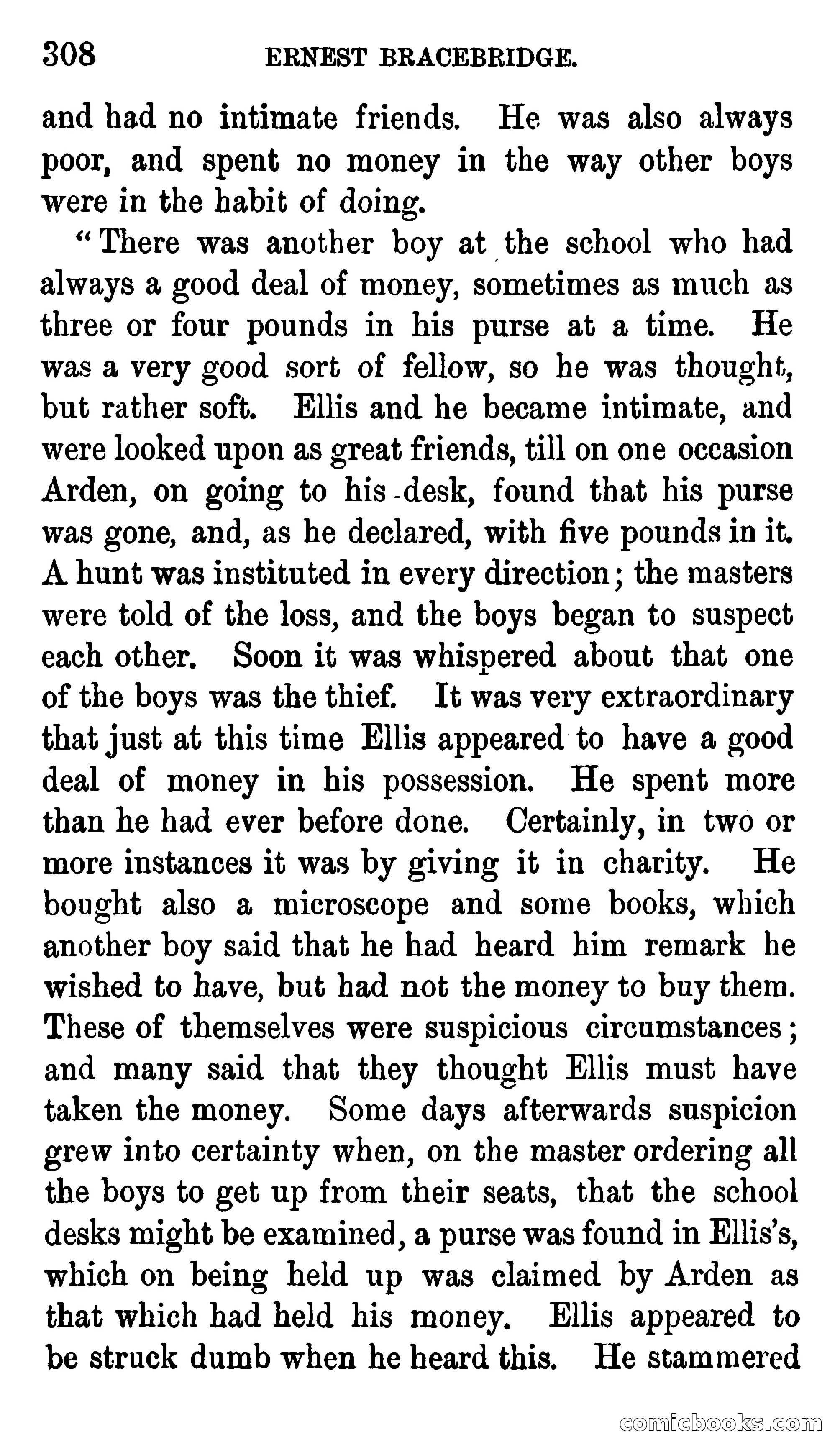 Ernest Bracebridge; or, Schoolboy Days — page 306 of 382