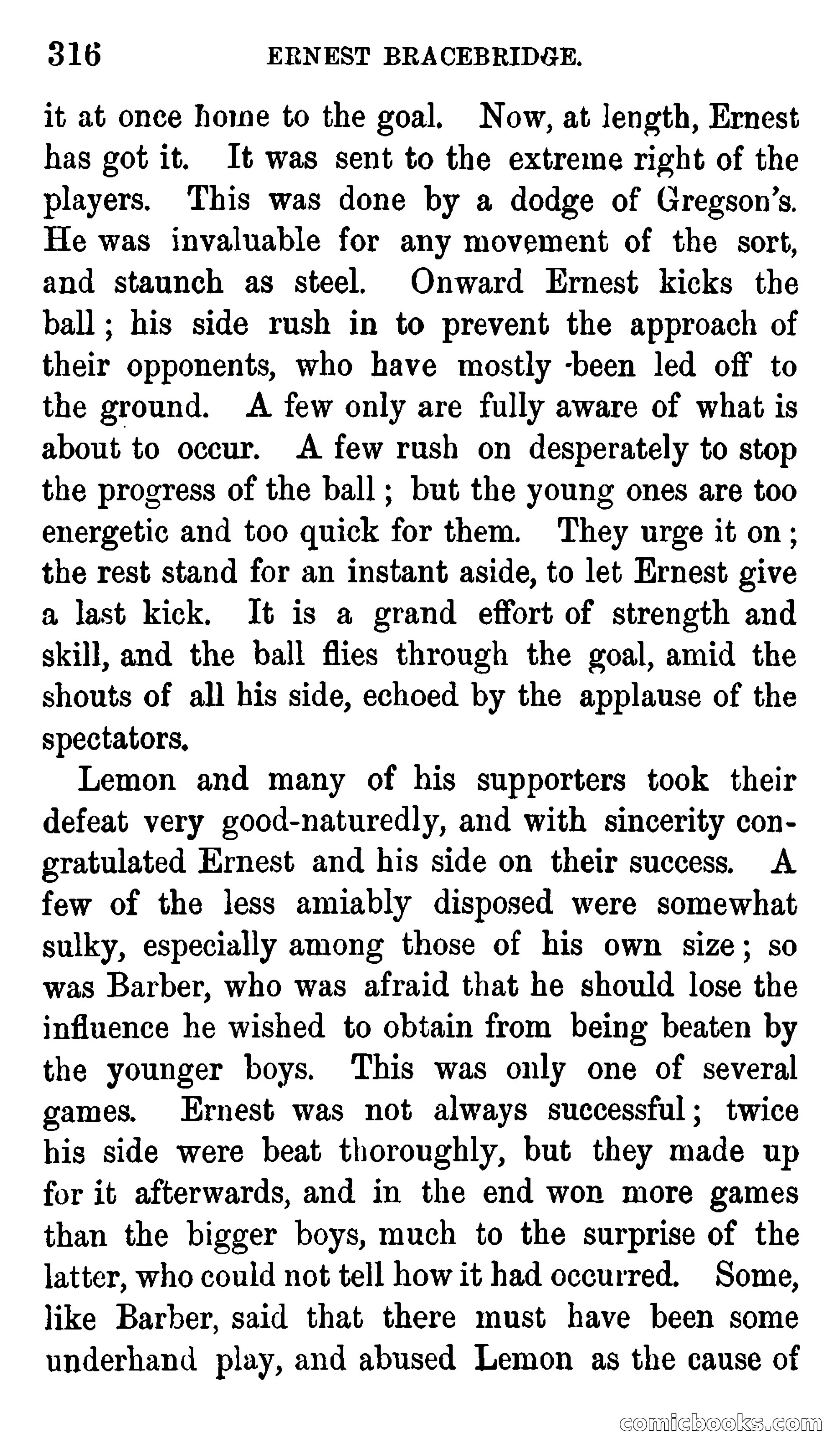 Ernest Bracebridge; or, Schoolboy Days — page 314 of 382