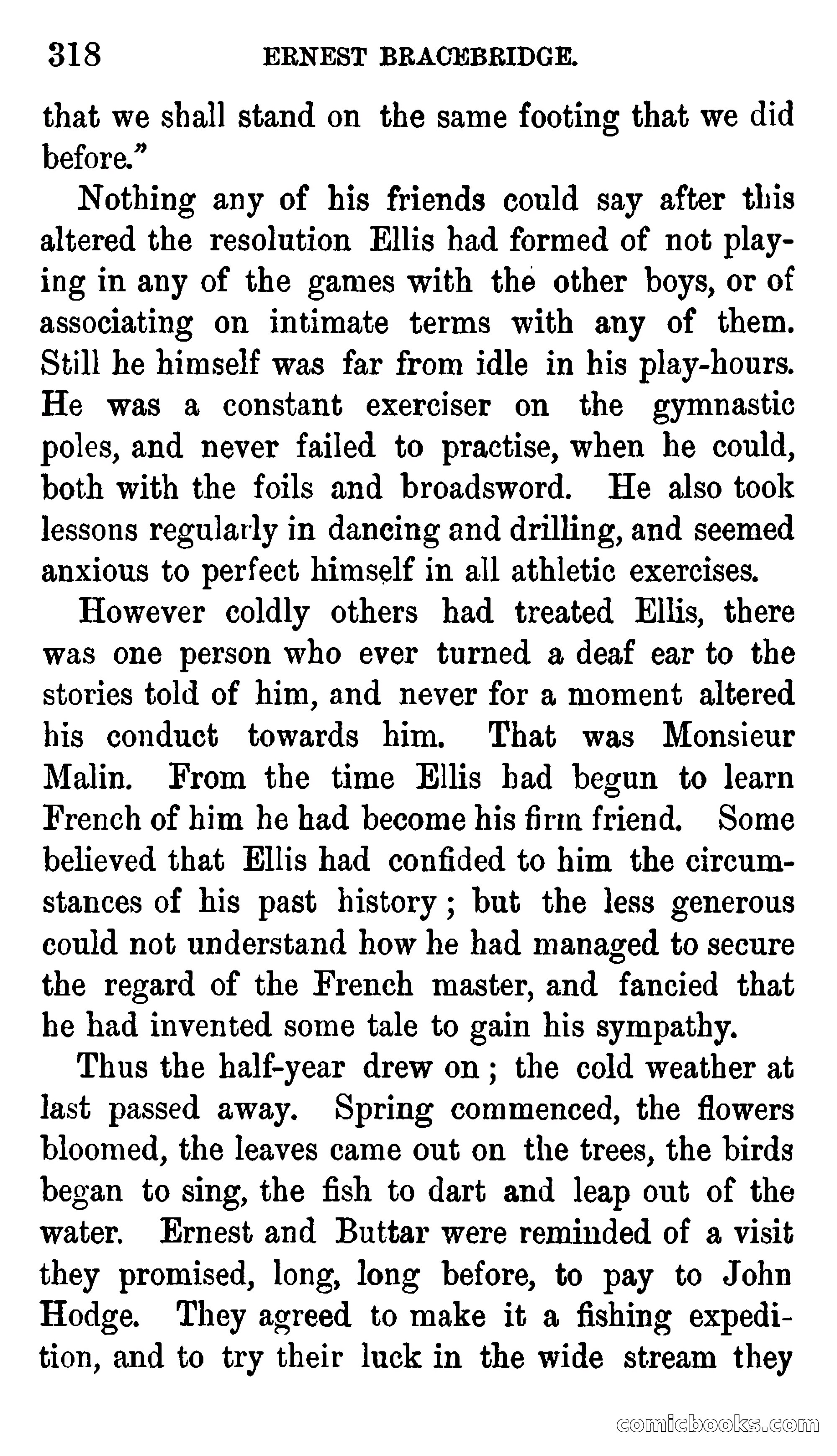 Ernest Bracebridge; or, Schoolboy Days — page 316 of 382