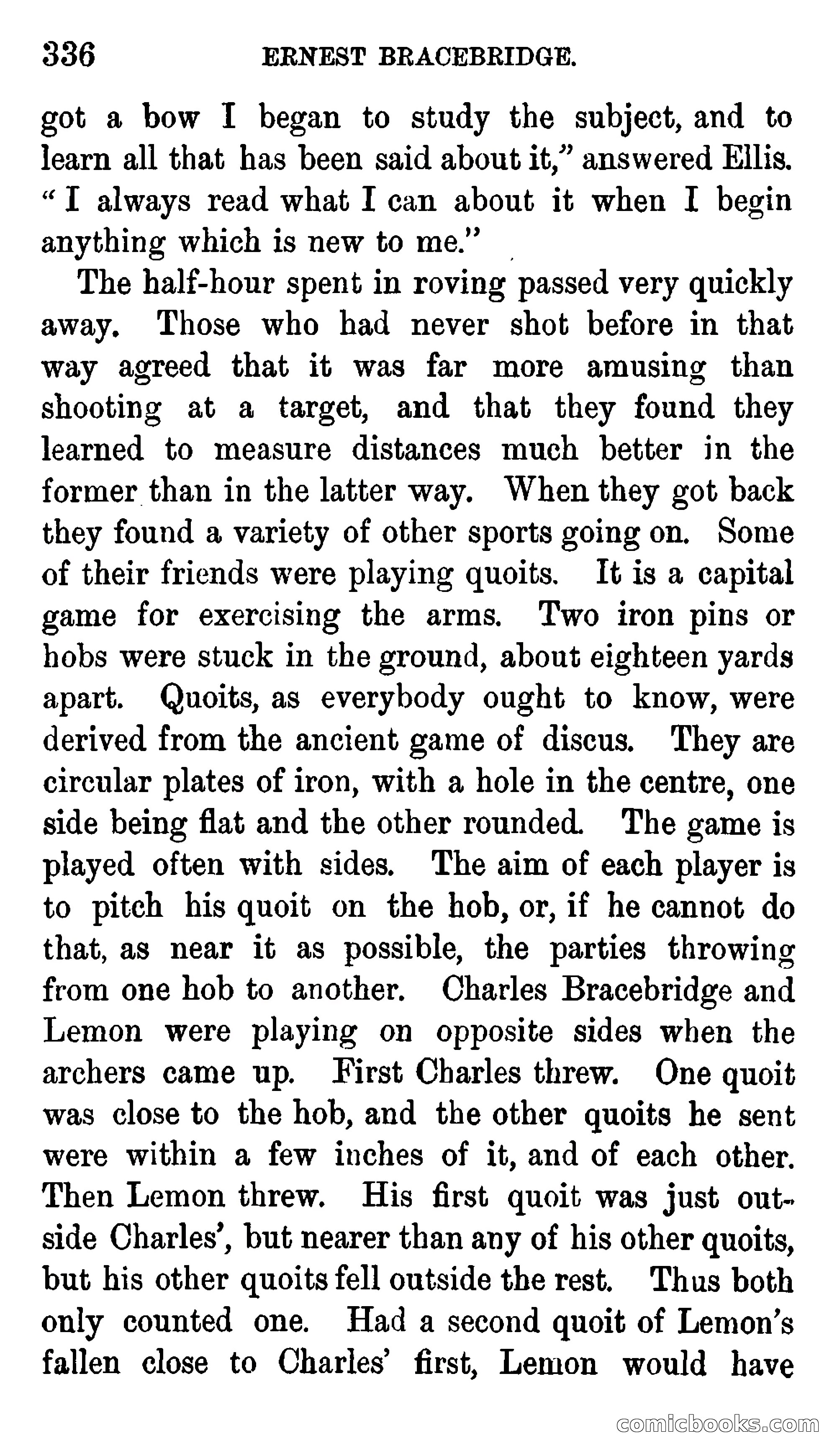 Ernest Bracebridge; or, Schoolboy Days — page 334 of 382