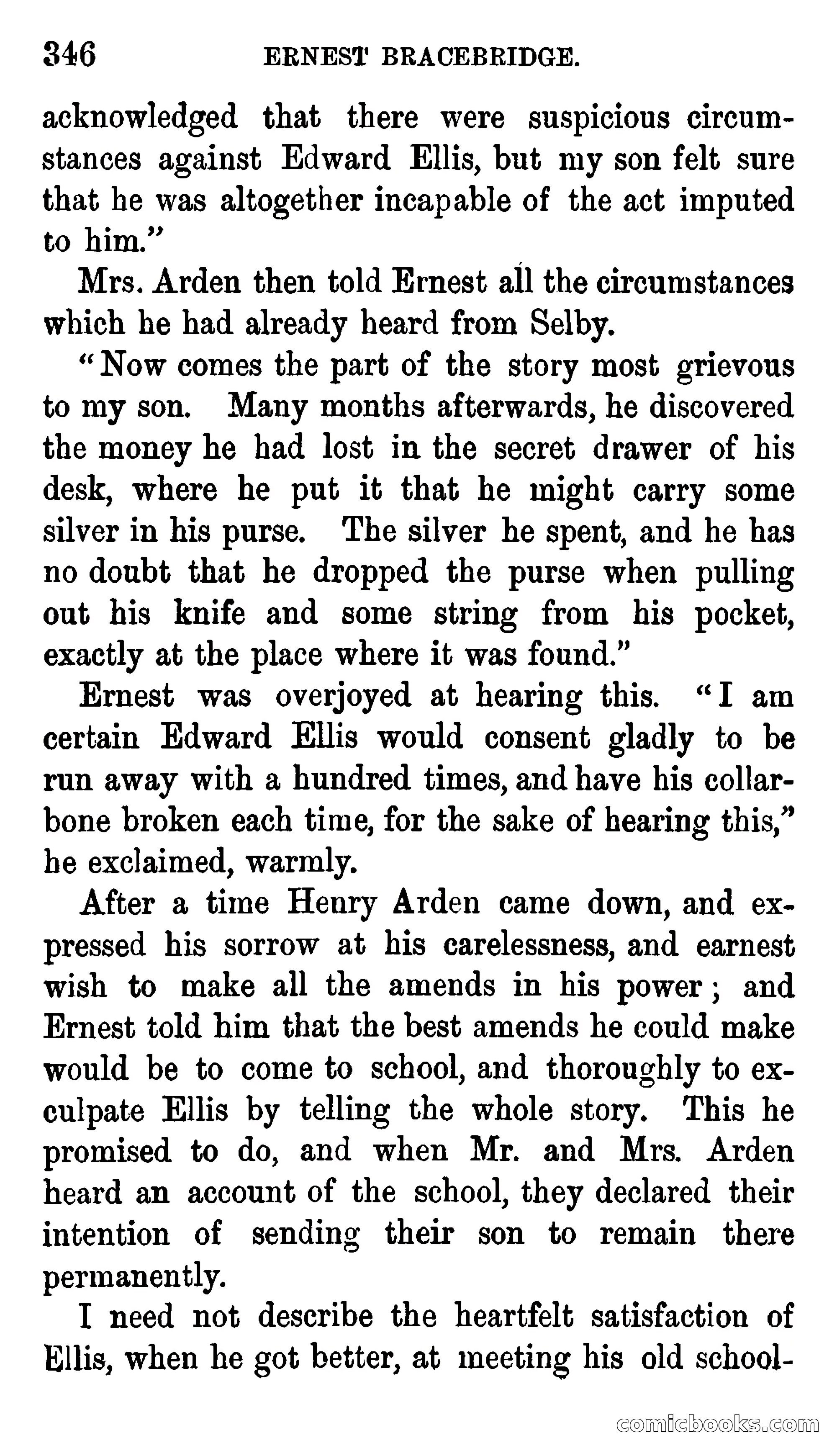 Ernest Bracebridge; or, Schoolboy Days — page 344 of 382