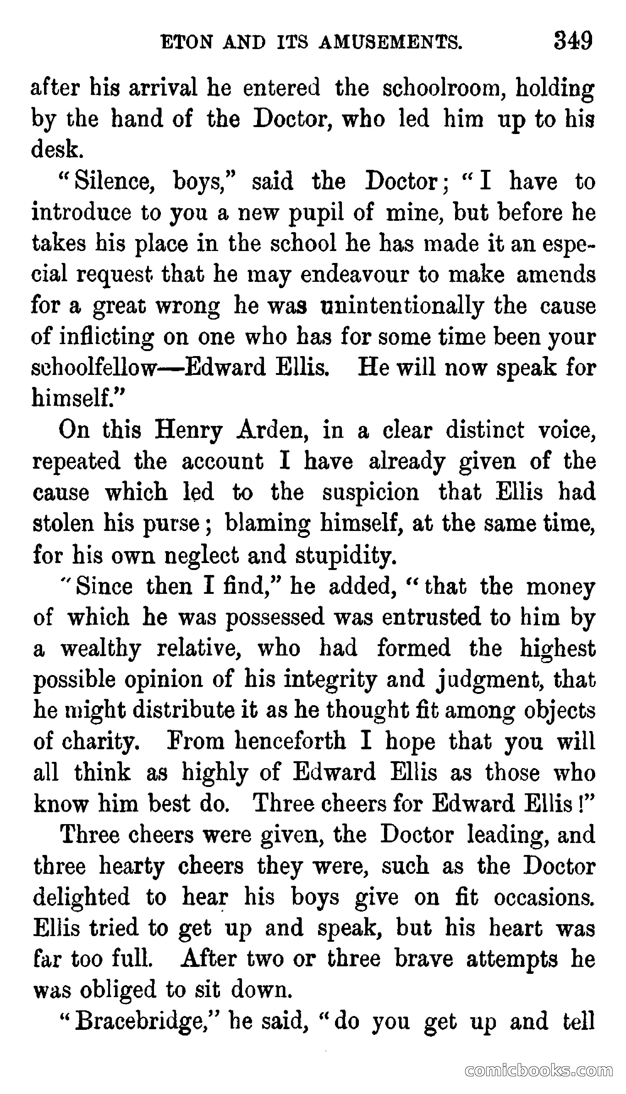 Ernest Bracebridge; or, Schoolboy Days — page 347 of 382