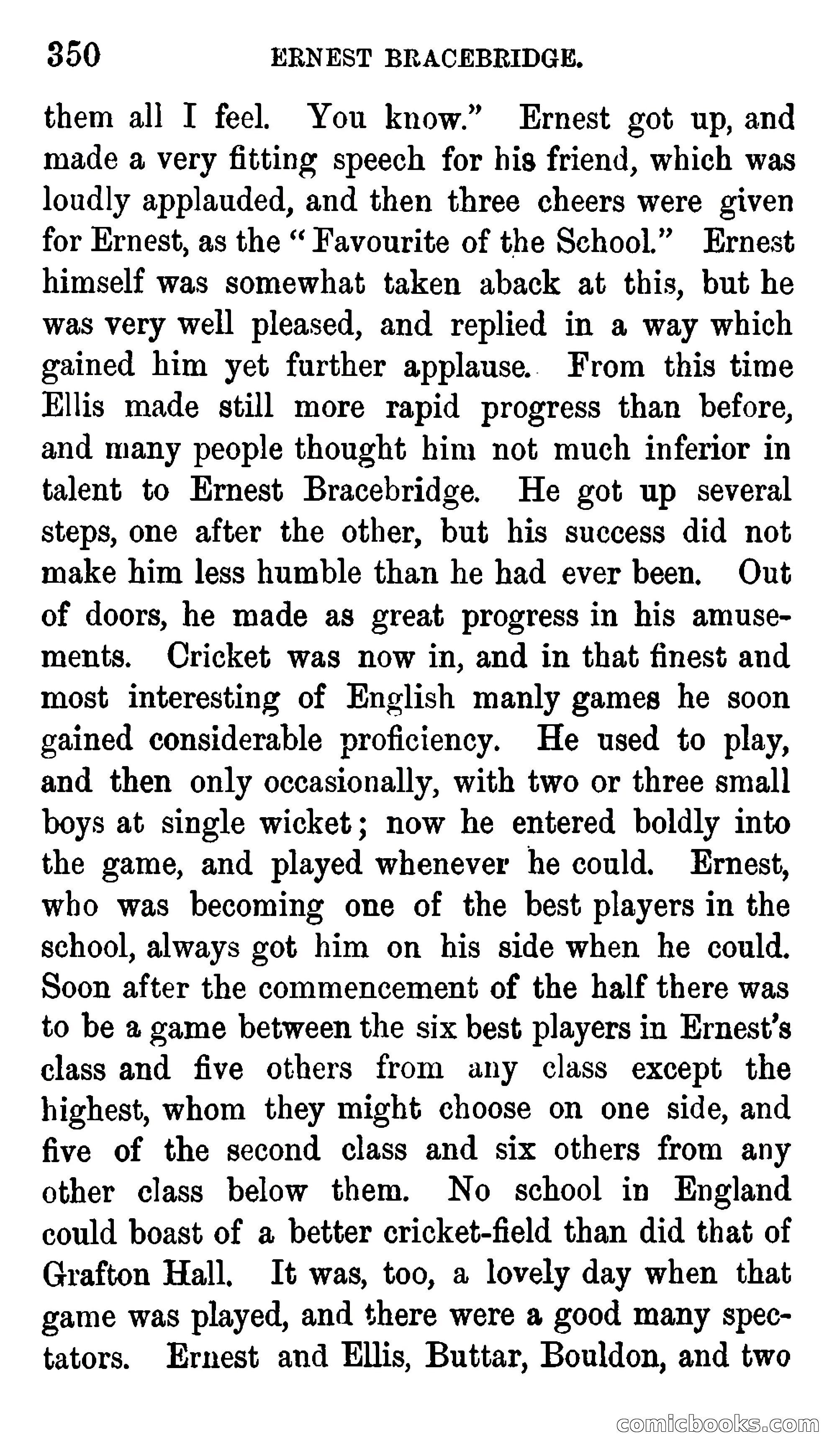 Ernest Bracebridge; or, Schoolboy Days — page 348 of 382