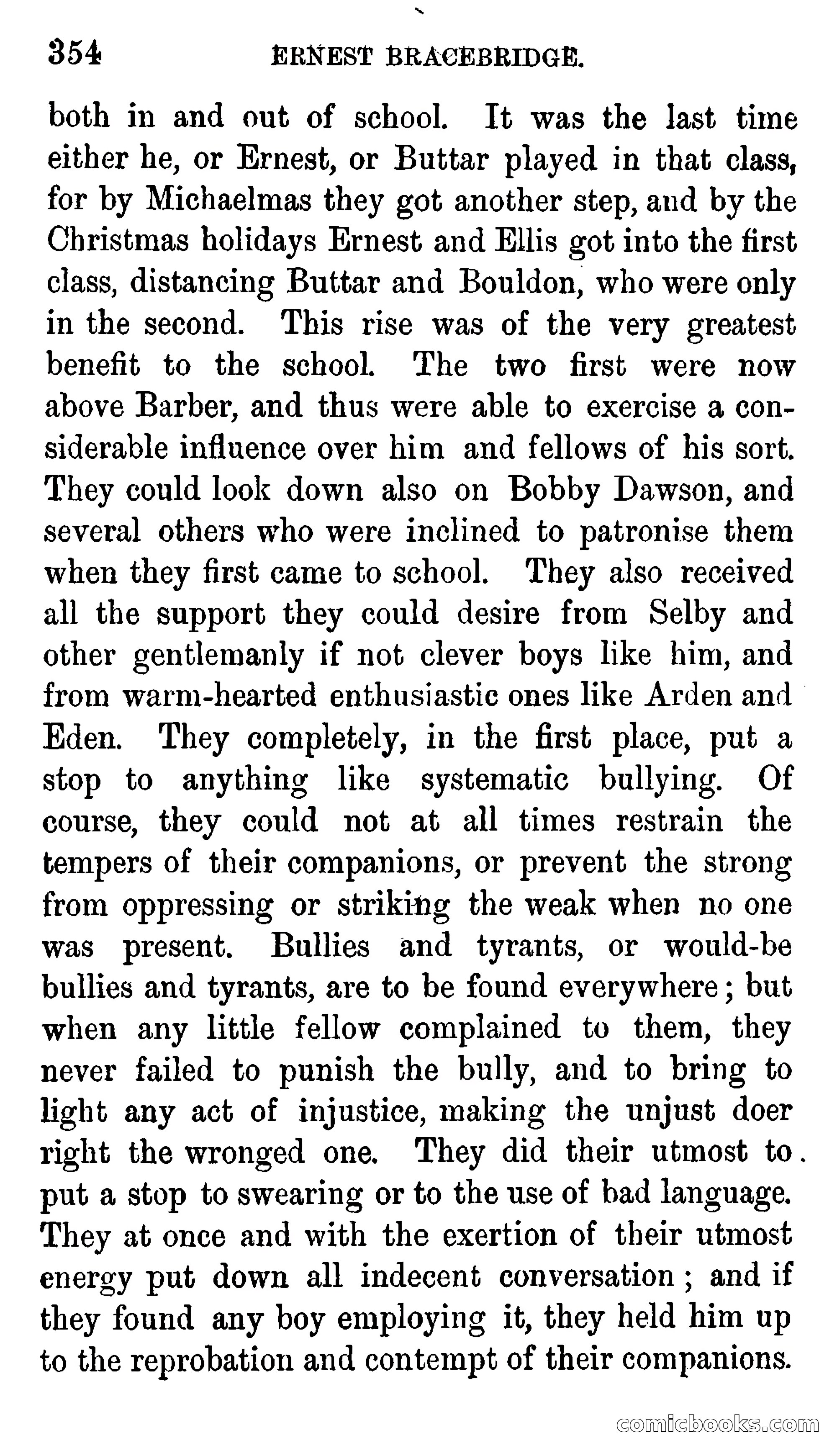 Ernest Bracebridge; or, Schoolboy Days — page 352 of 382