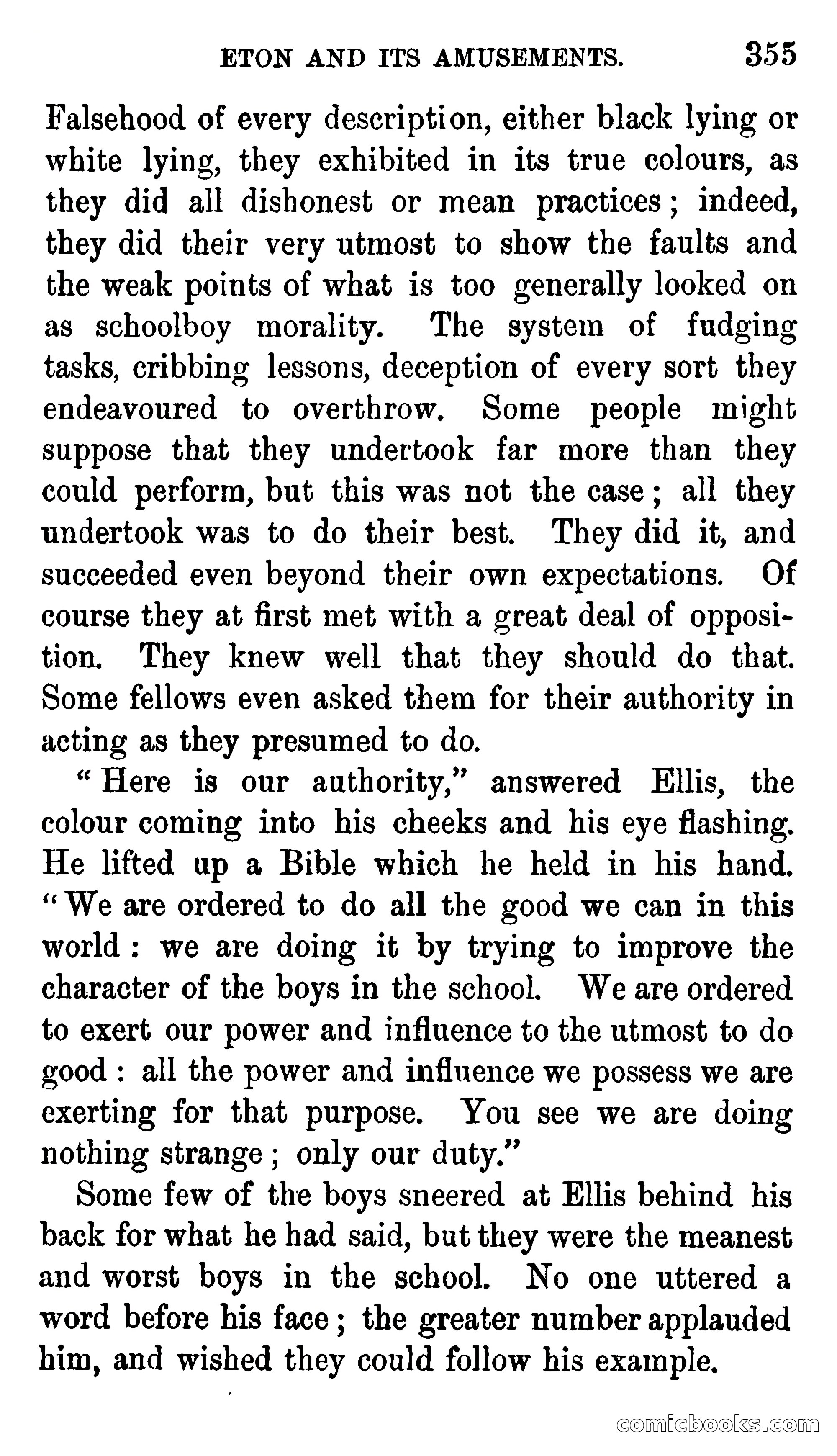 Ernest Bracebridge; or, Schoolboy Days — page 353 of 382
