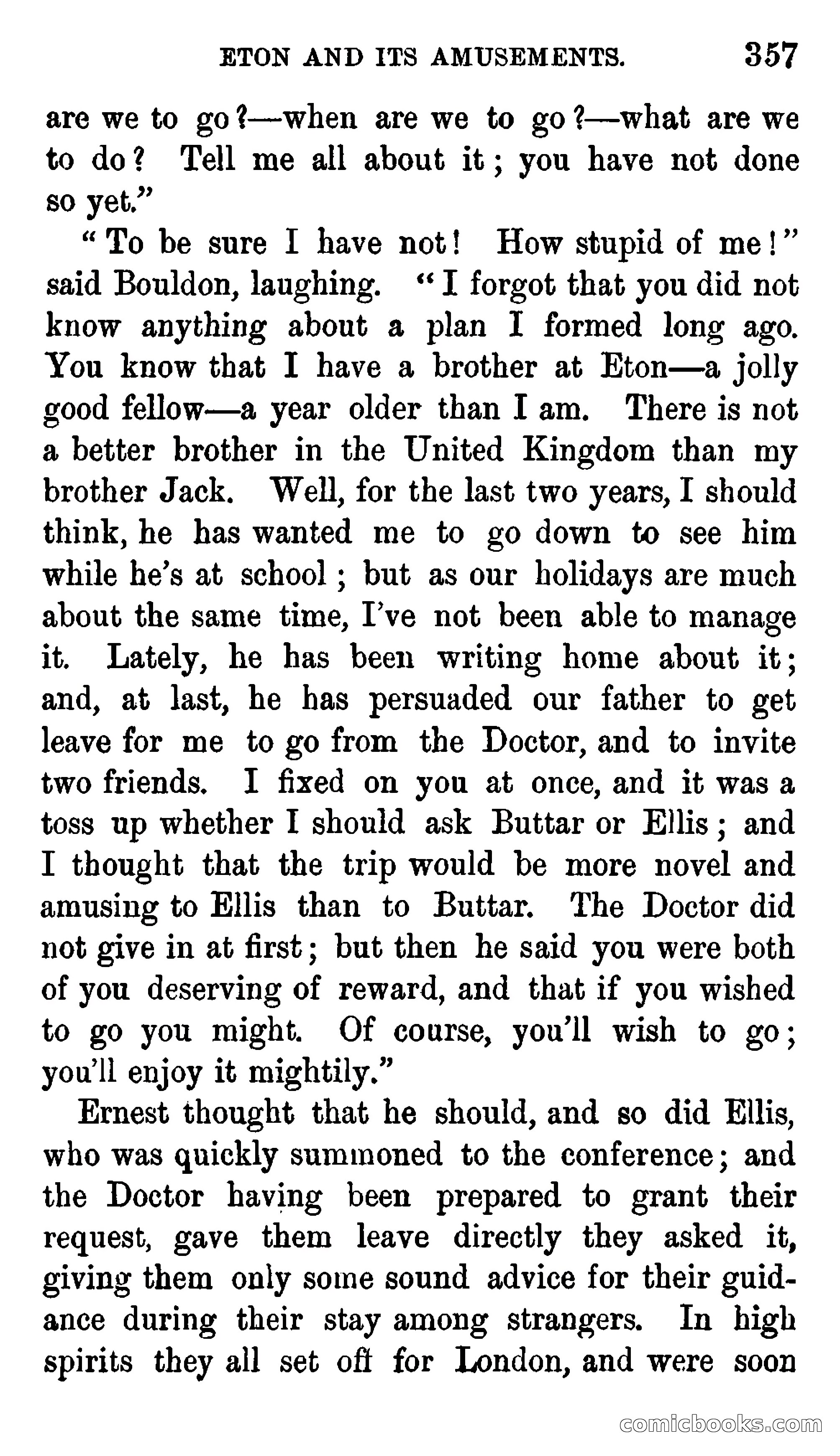 Ernest Bracebridge; or, Schoolboy Days — page 355 of 382